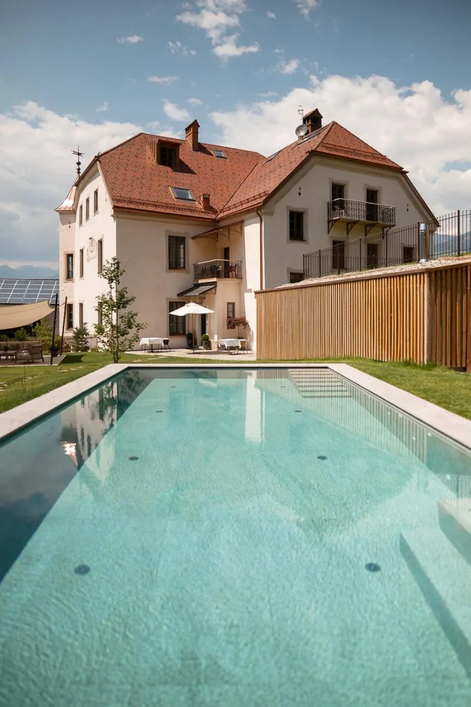 Property building in Castel Maurn Dolomites