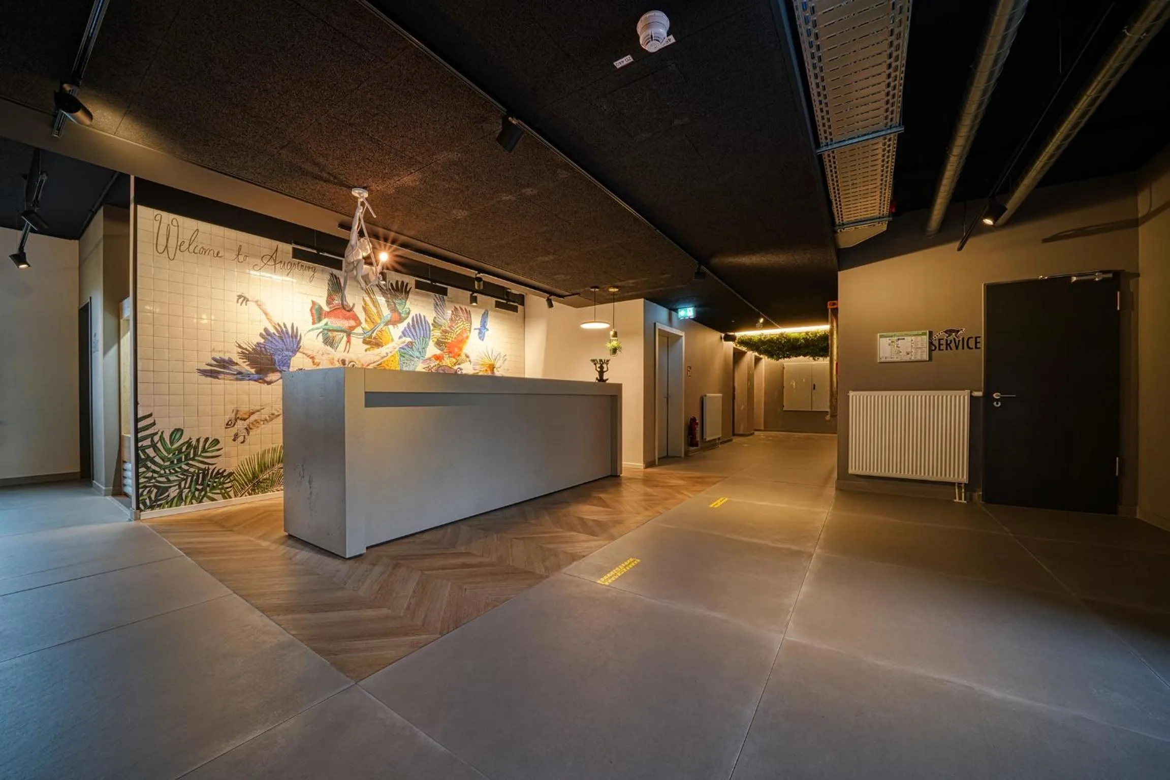 Lobby or reception in NinetyNine Augsburg