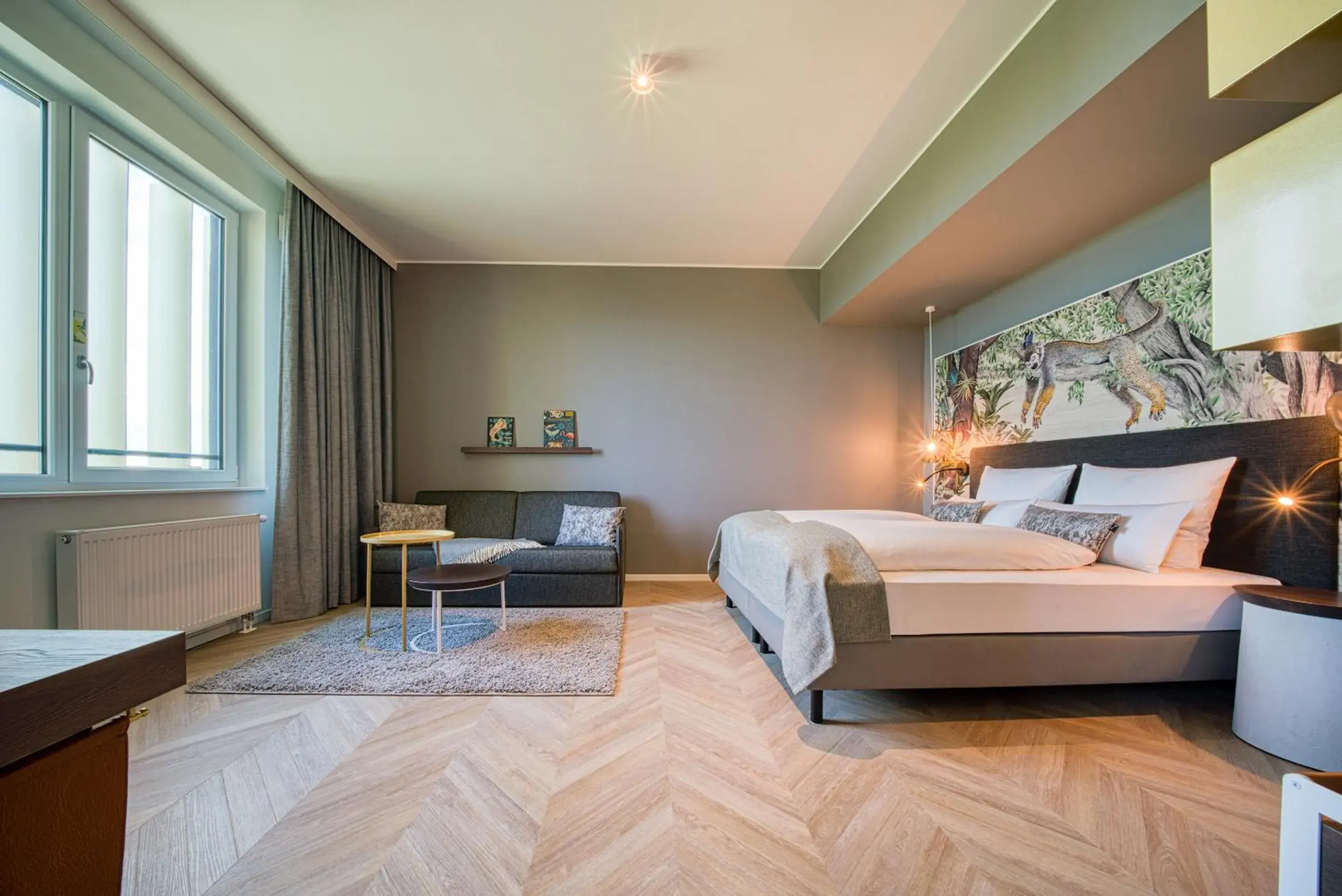 Photo of the whole room, Bed in NinetyNine Augsburg Photo of the whole room, Bed in NinetyNine Augsburg