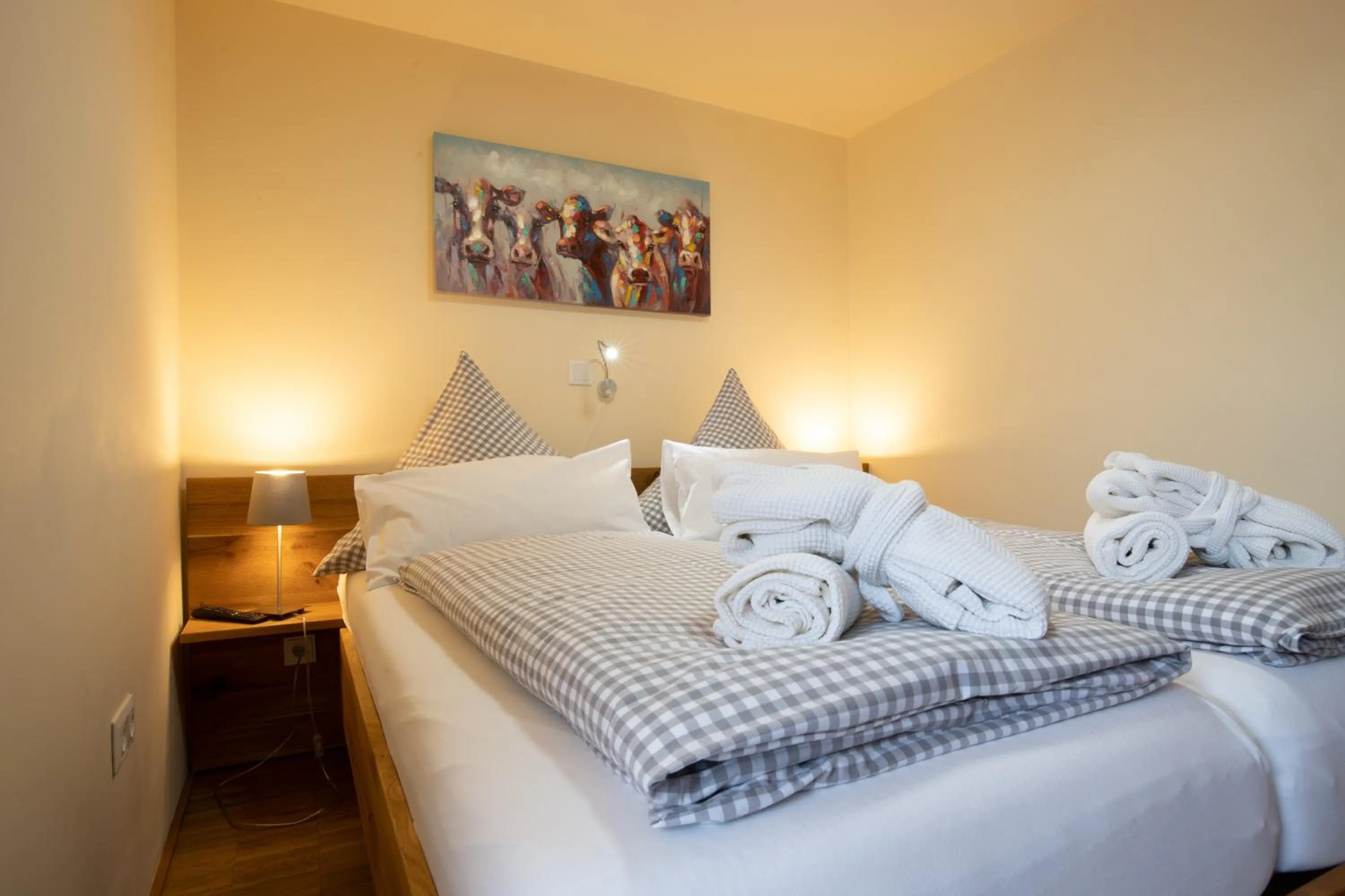 Bed in Apartmenthotel Oberstdorf