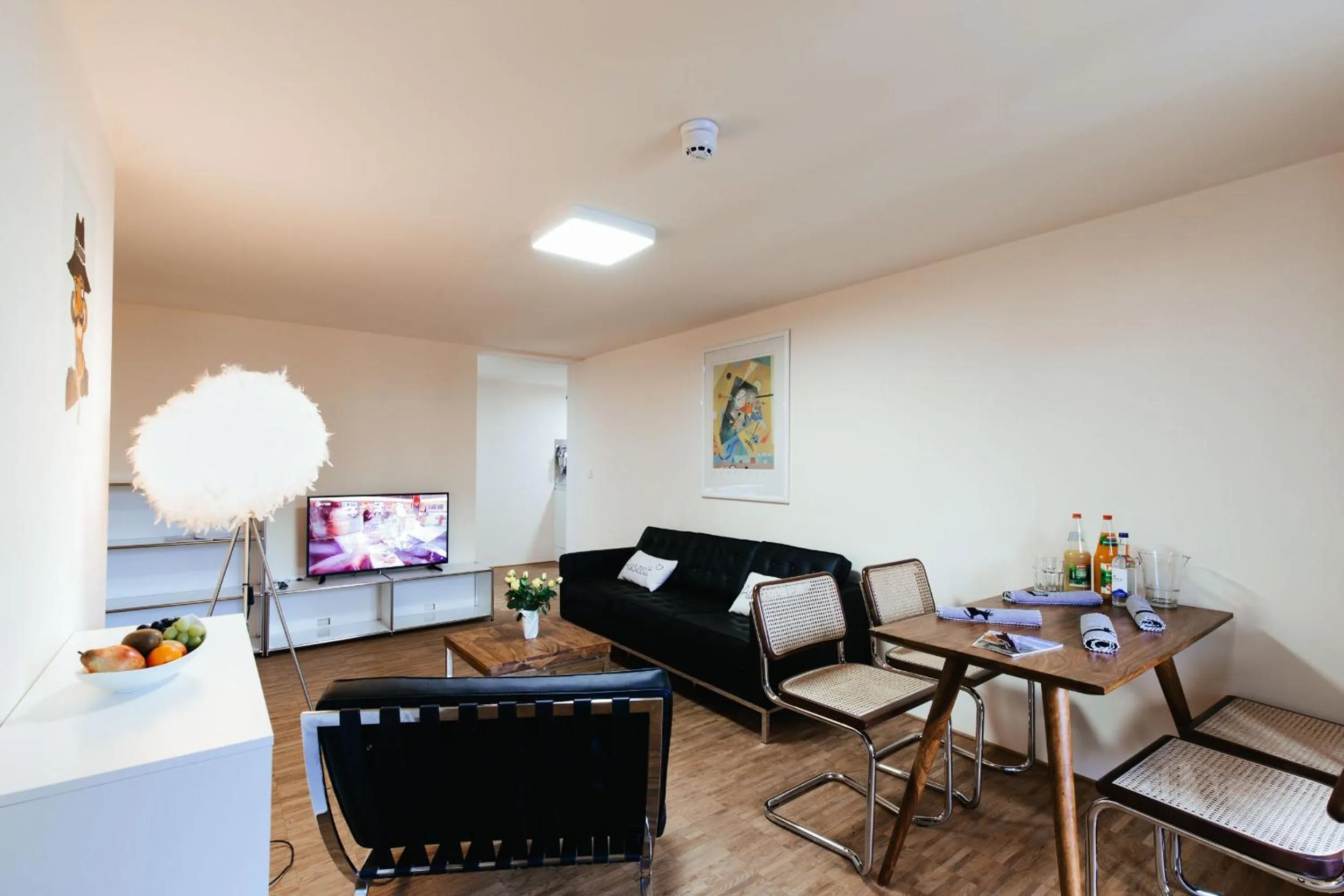 Living room in Apartmenthotel Oberstdorf