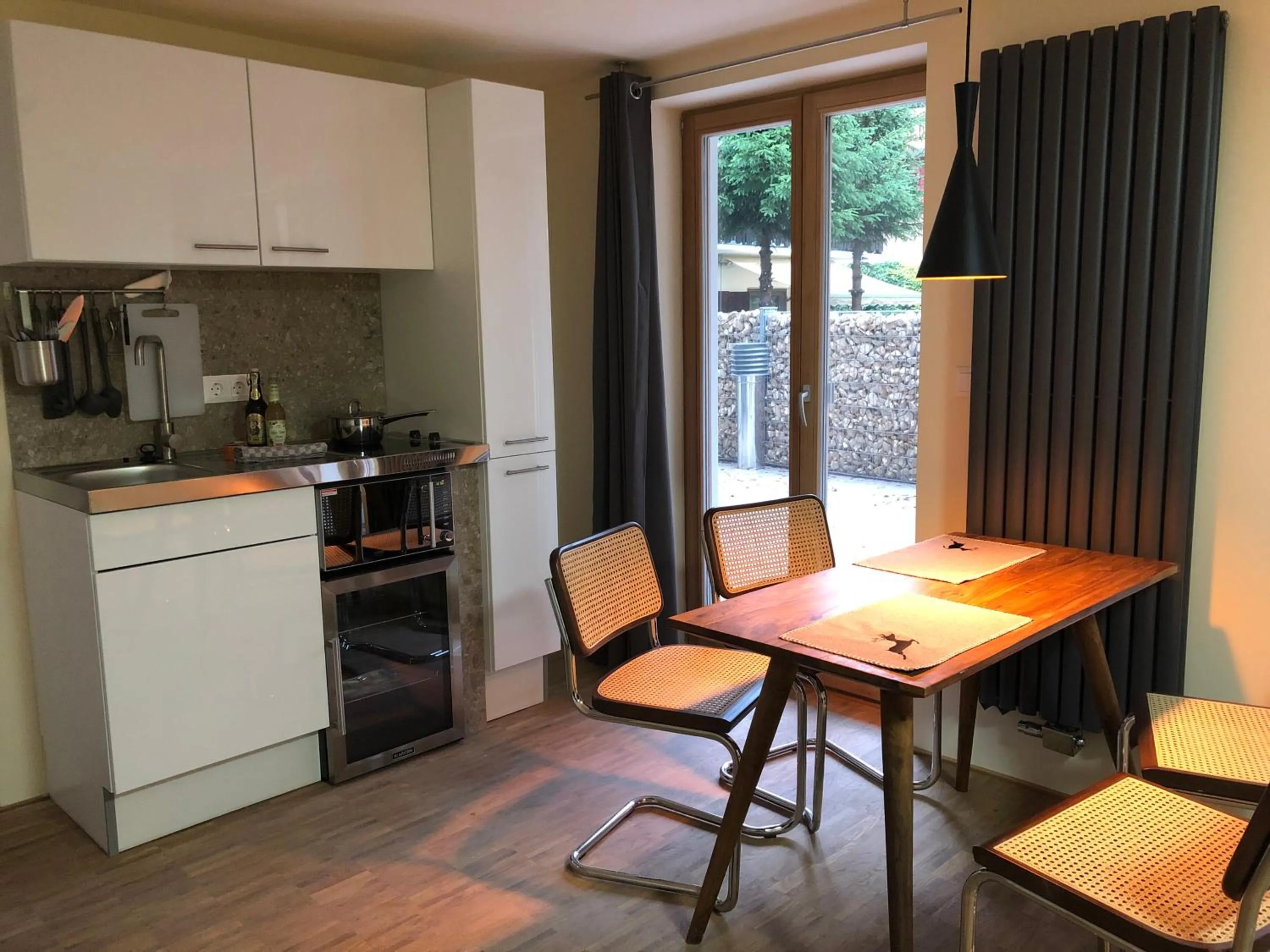 Kitchen or kitchenette in Apartmenthotel Oberstdorf