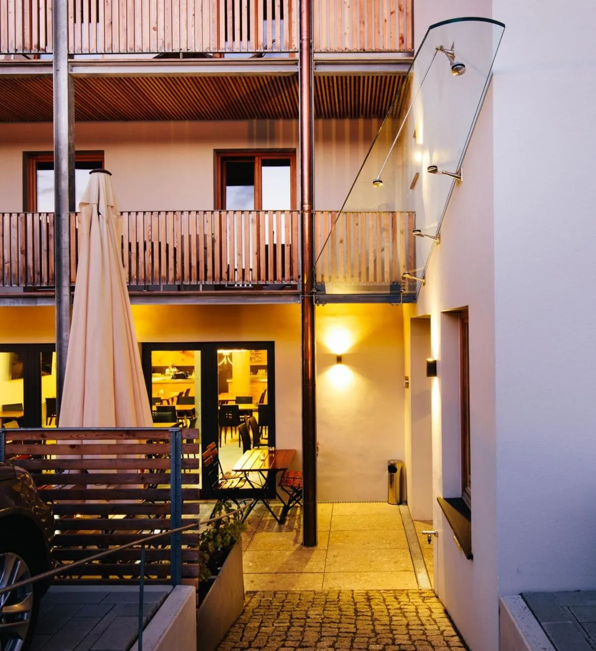 Property building in Apartmenthotel Oberstdorf