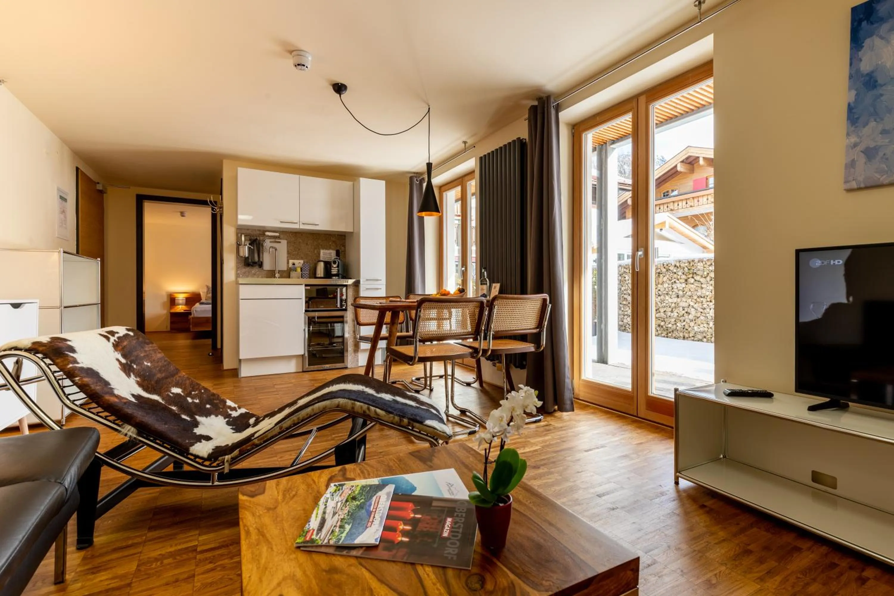 Kitchen or kitchenette in Apartmenthotel Oberstdorf