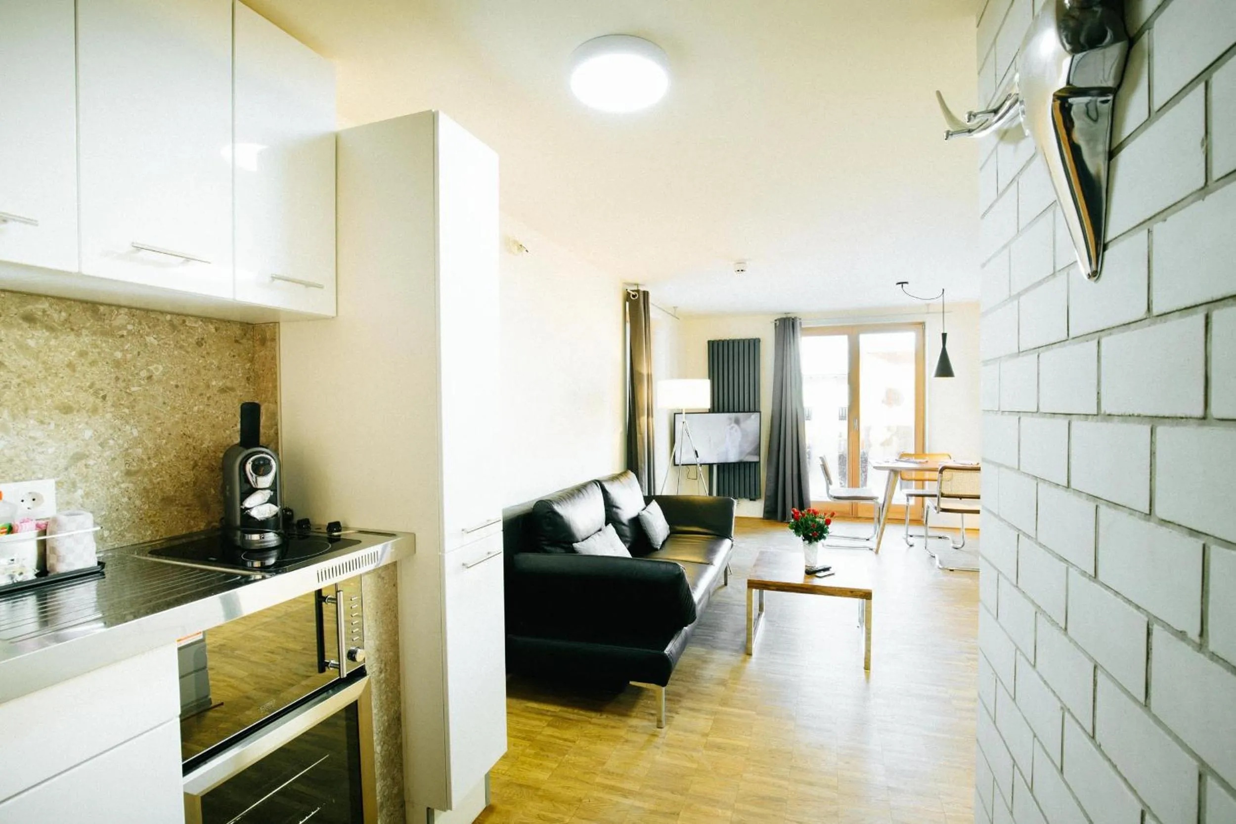 Living room in Apartmenthotel Oberstdorf