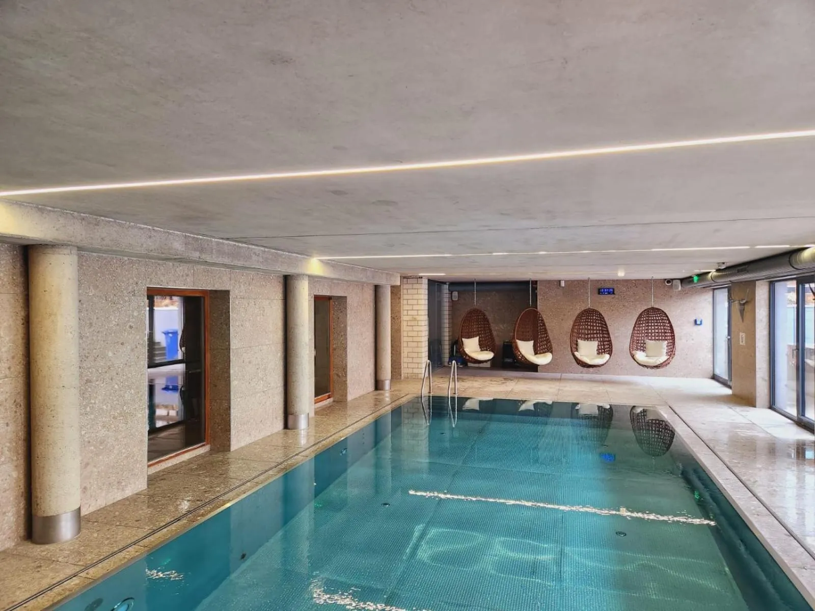 Swimming pool in Apartmenthotel Oberstdorf