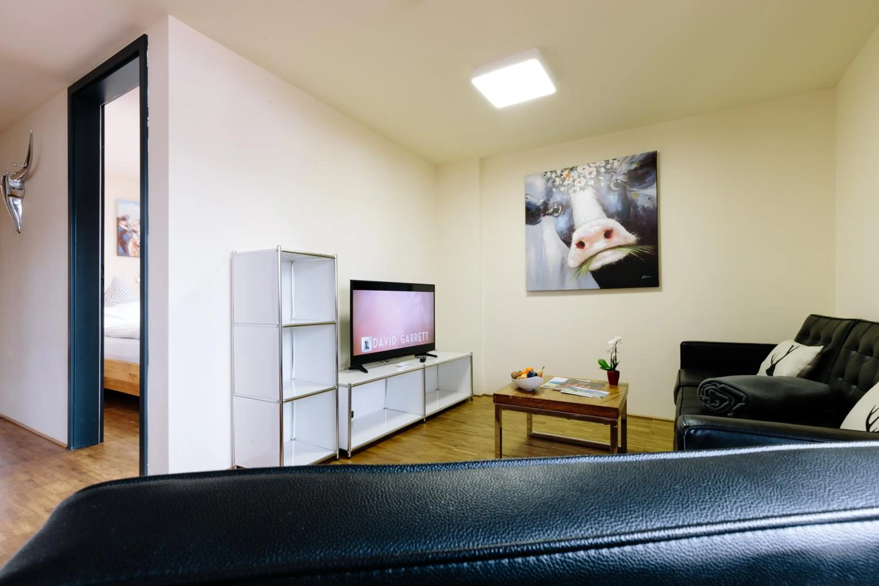 Living room in Apartmenthotel Oberstdorf