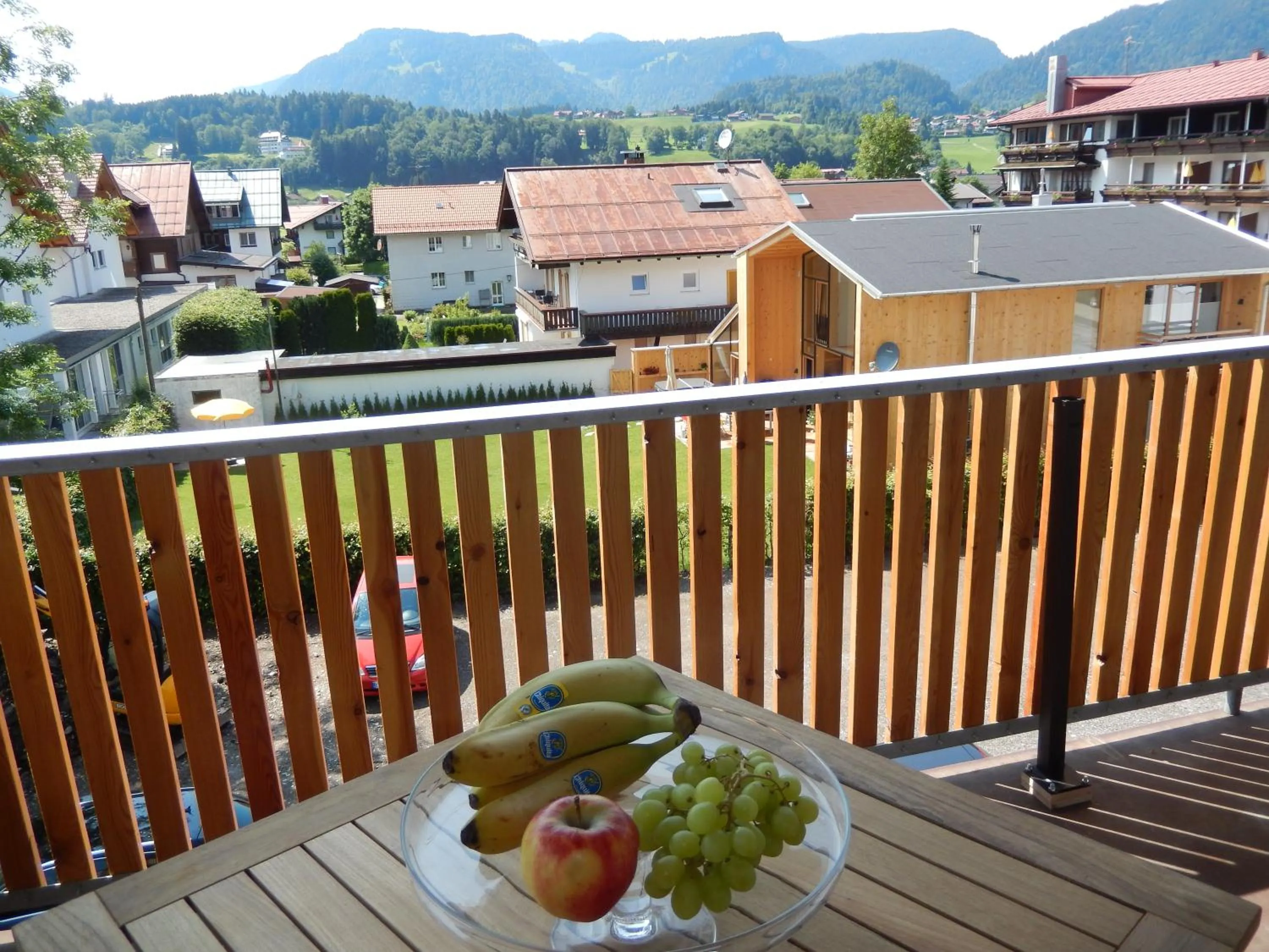 Balcony/Terrace in Apartmenthotel Oberstdorf