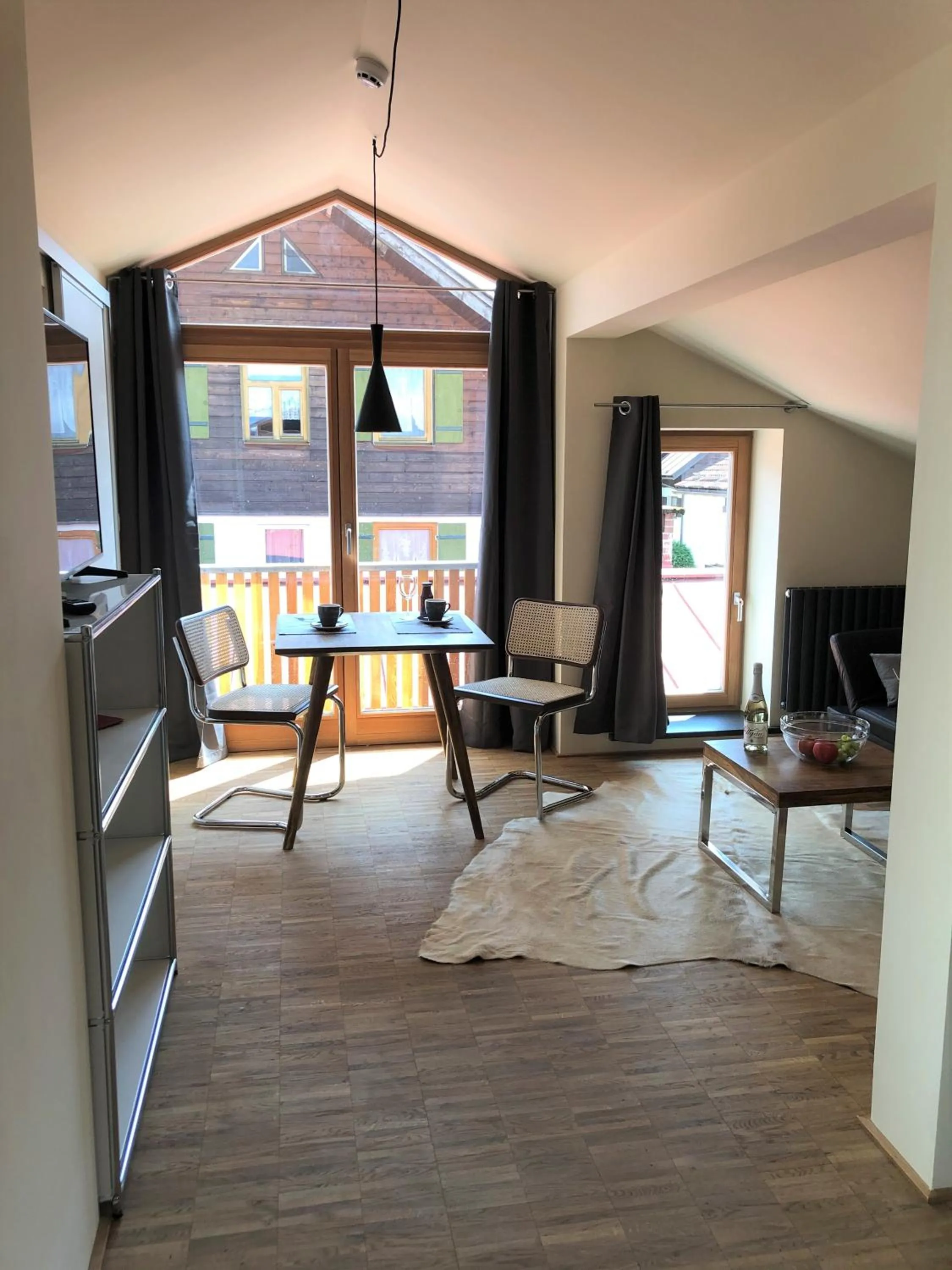 Living room in Apartmenthotel Oberstdorf