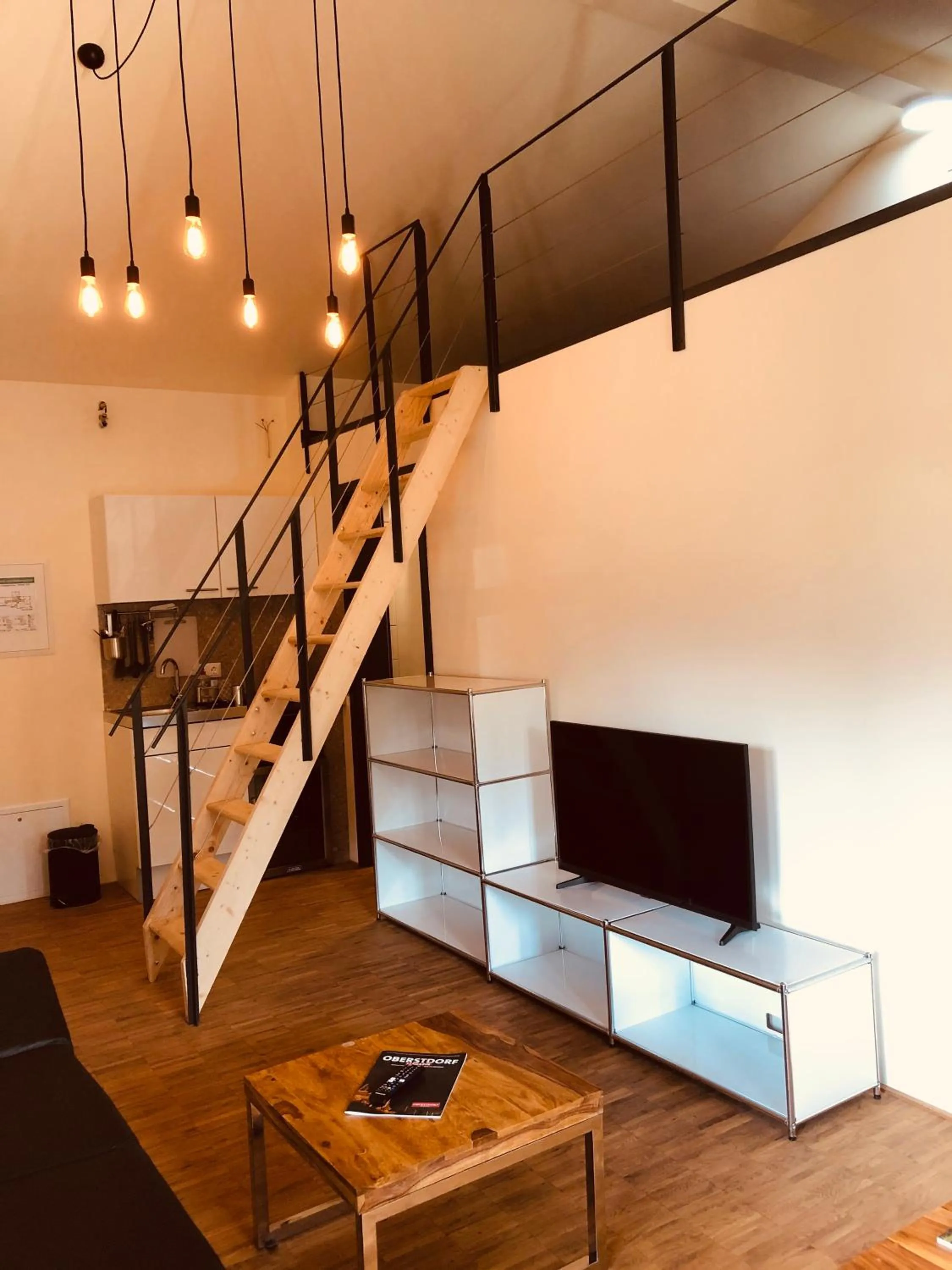 Living room in Apartmenthotel Oberstdorf