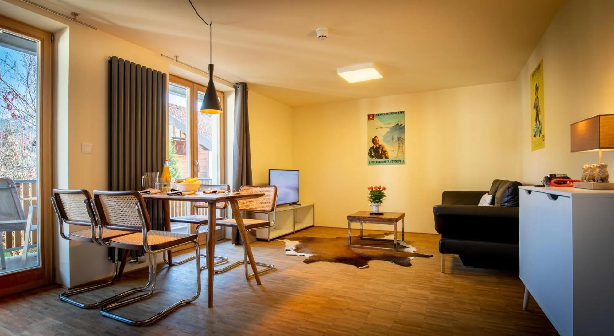 Living room in Apartmenthotel Oberstdorf