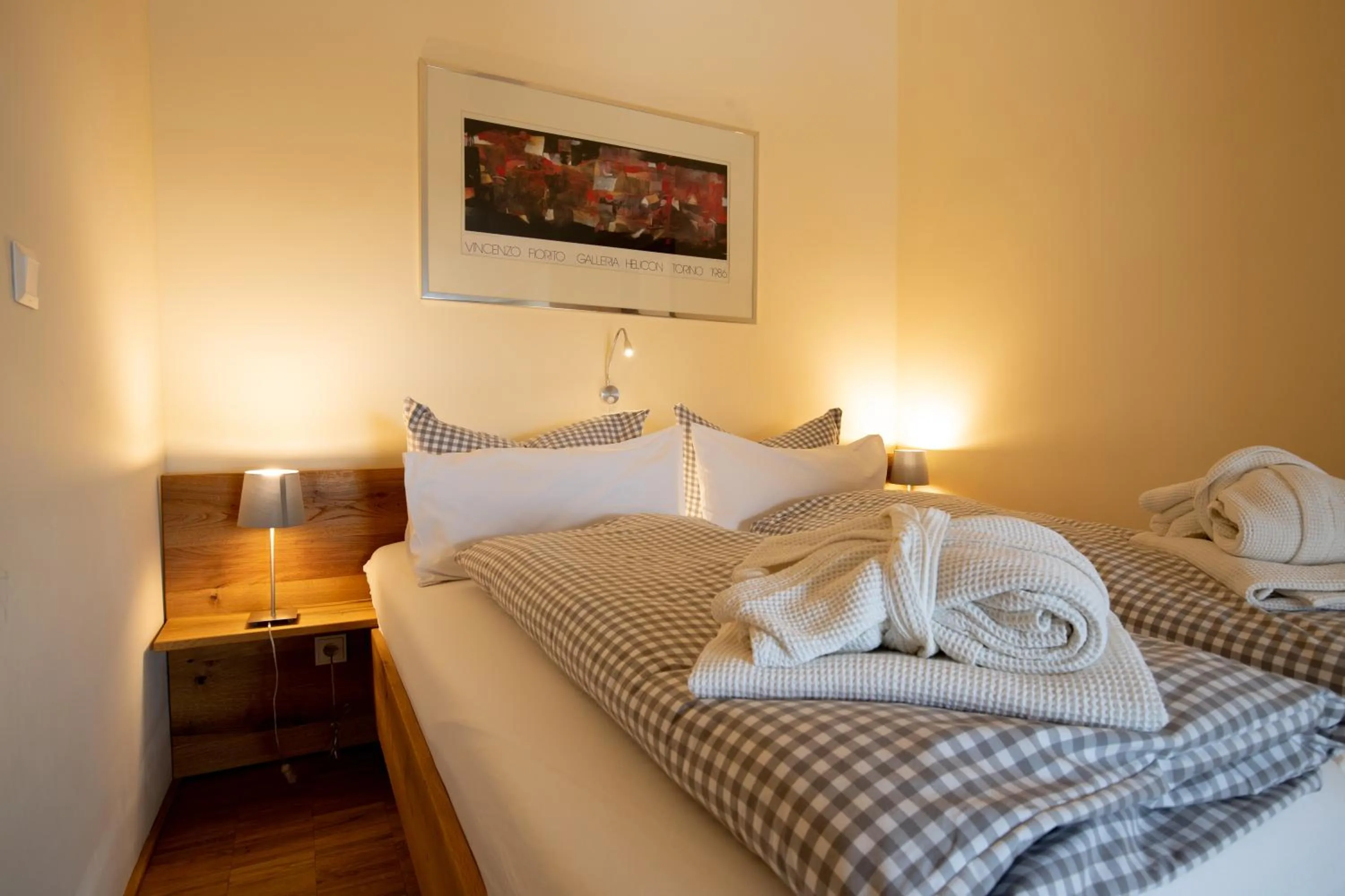 Bed in Apartmenthotel Oberstdorf