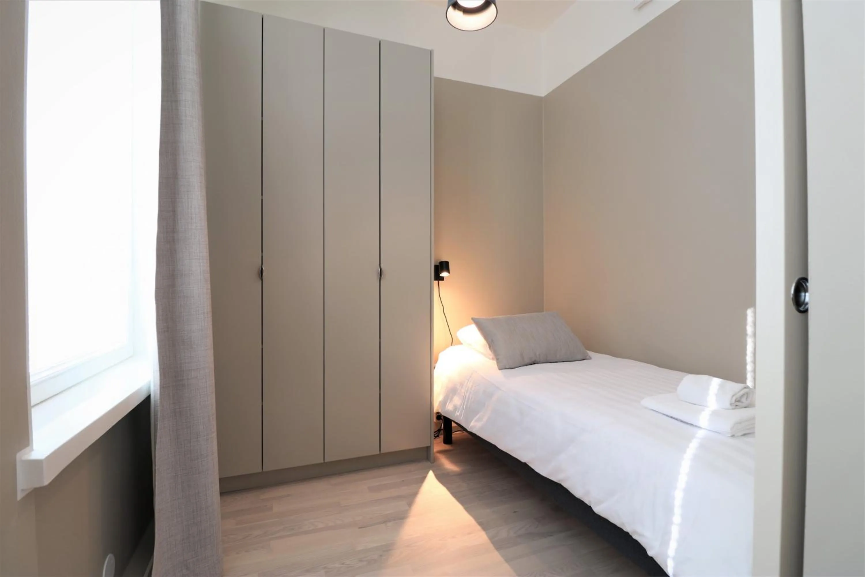 Bedroom, Bed in Forenom Aparthotel Vaasa