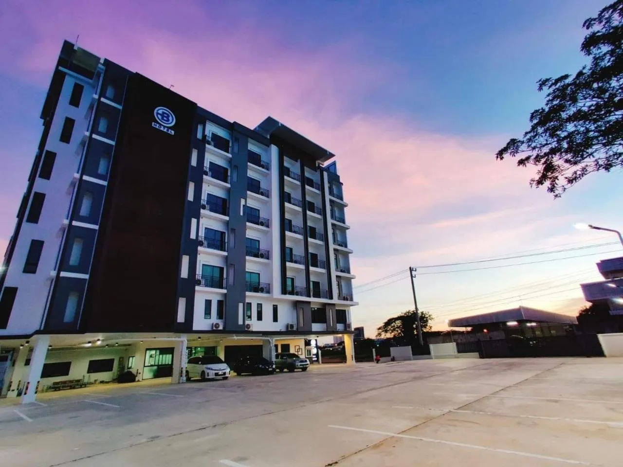 Property building in B Hotel