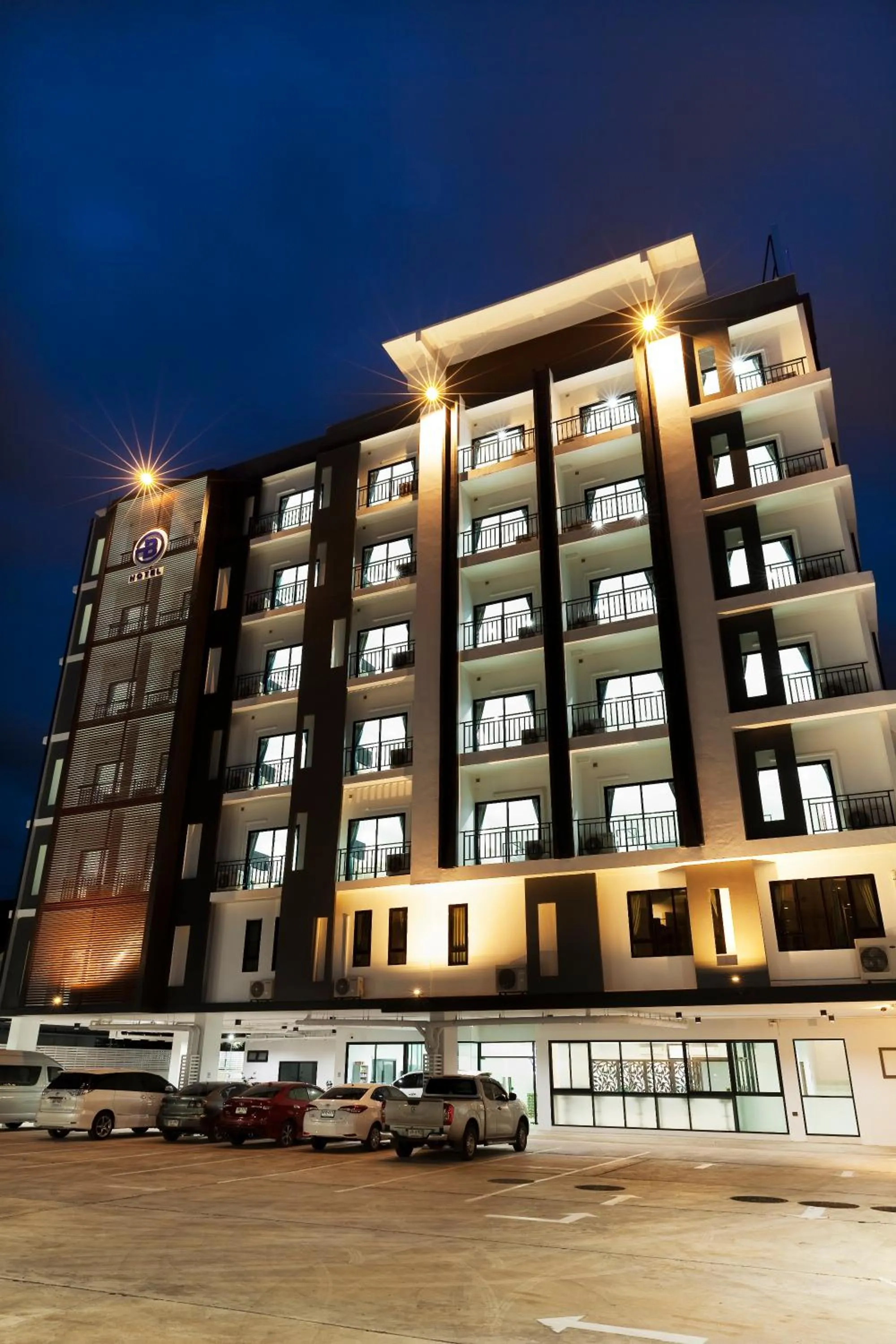 Property building in B Hotel