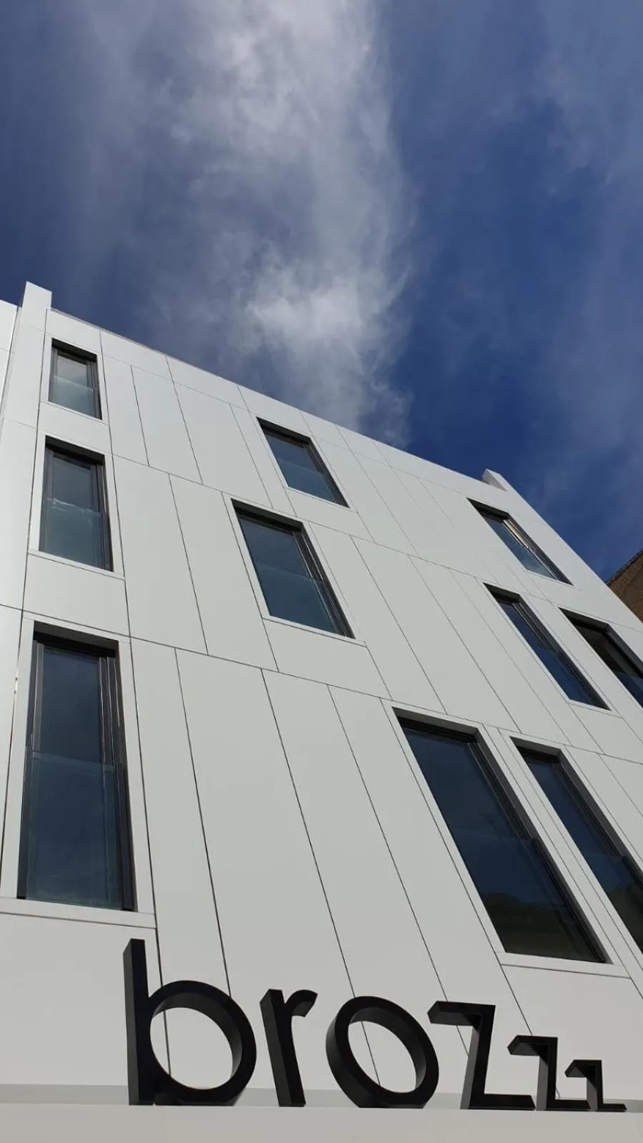 Facade/entrance in Broz Hostel