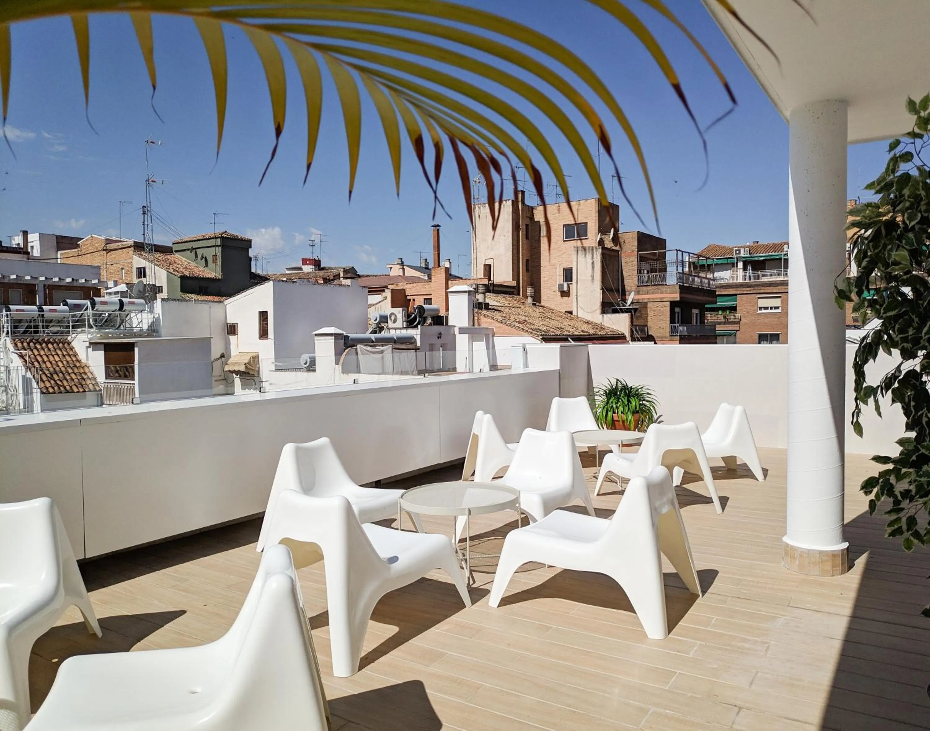 Balcony/Terrace in Broz Hostel