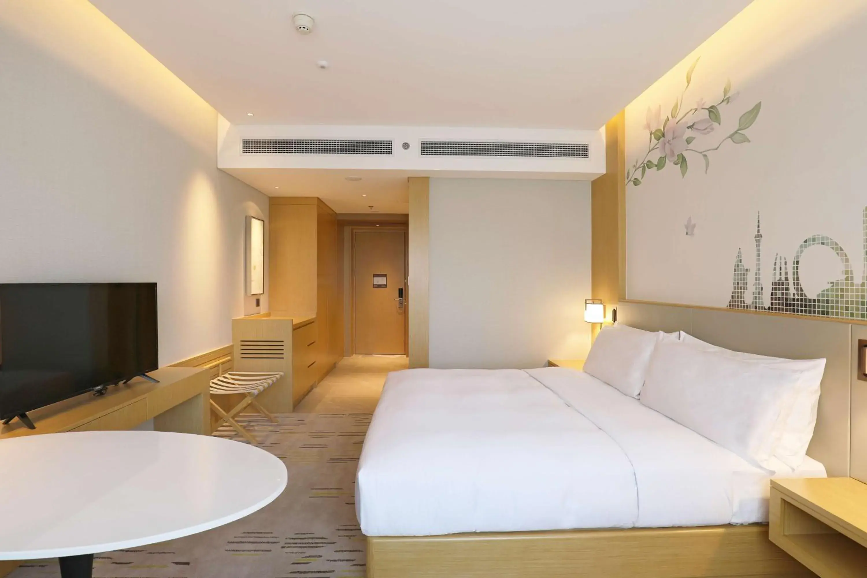 Bed in Hilton Garden Inn Changzhou Xinbei Bed in Hilton Garden Inn Changzhou Xinbei