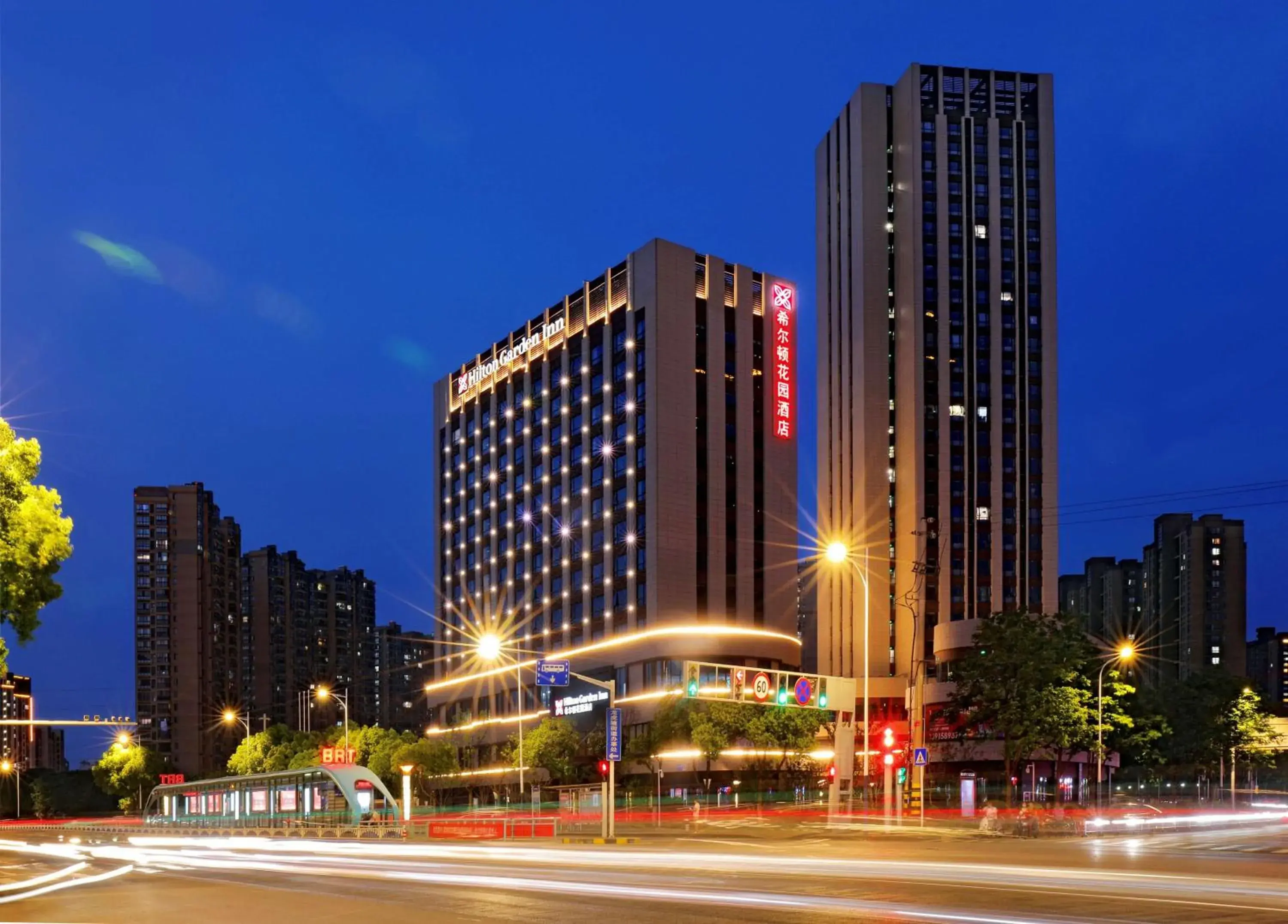 Property building in Hilton Garden Inn Changzhou Xinbei Property building in Hilton Garden Inn Changzhou Xinbei