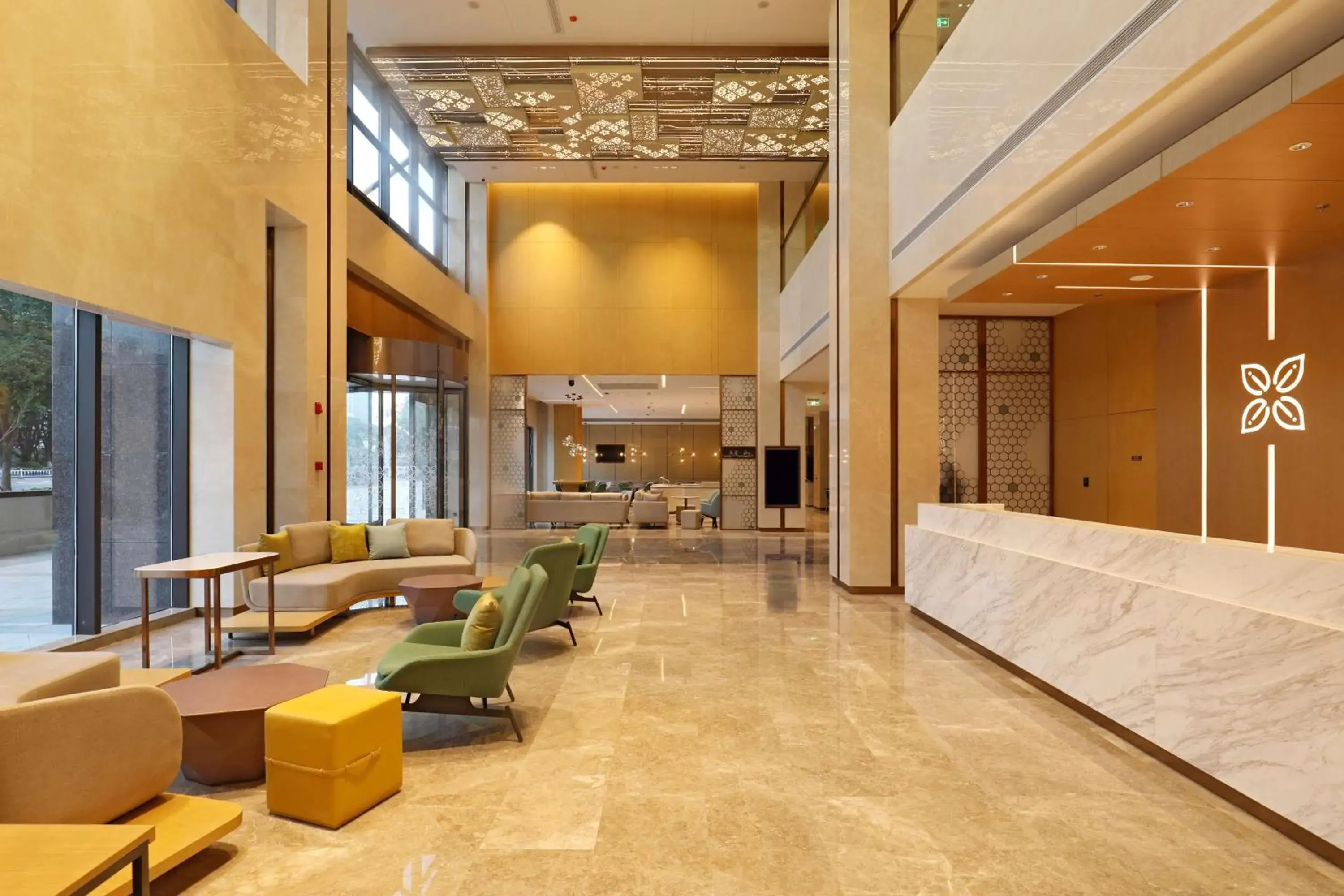 Lobby or reception in Hilton Garden Inn Changzhou Xinbei Lobby or reception in Hilton Garden Inn Changzhou Xinbei