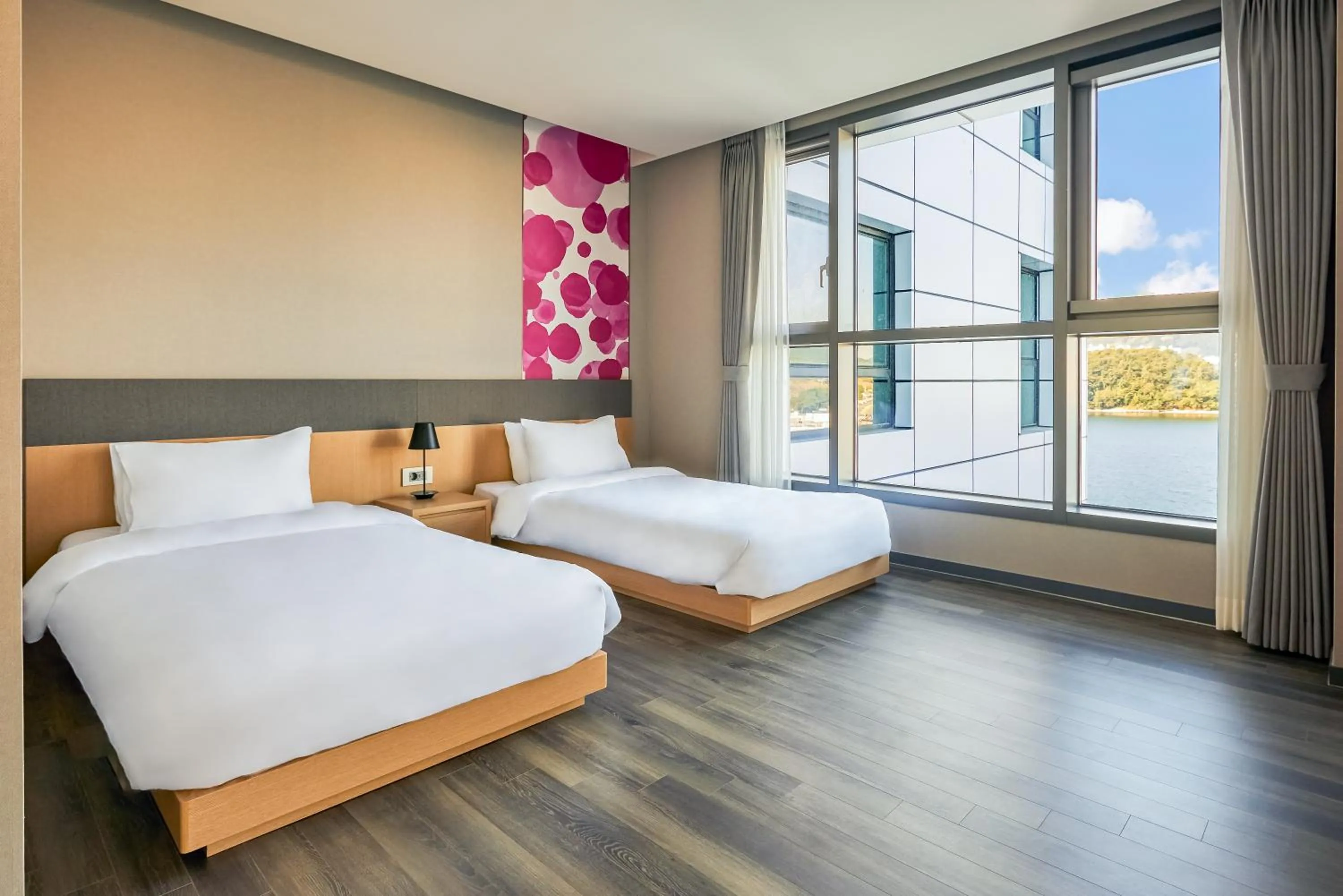 Bed in Yeosu Belle Mer