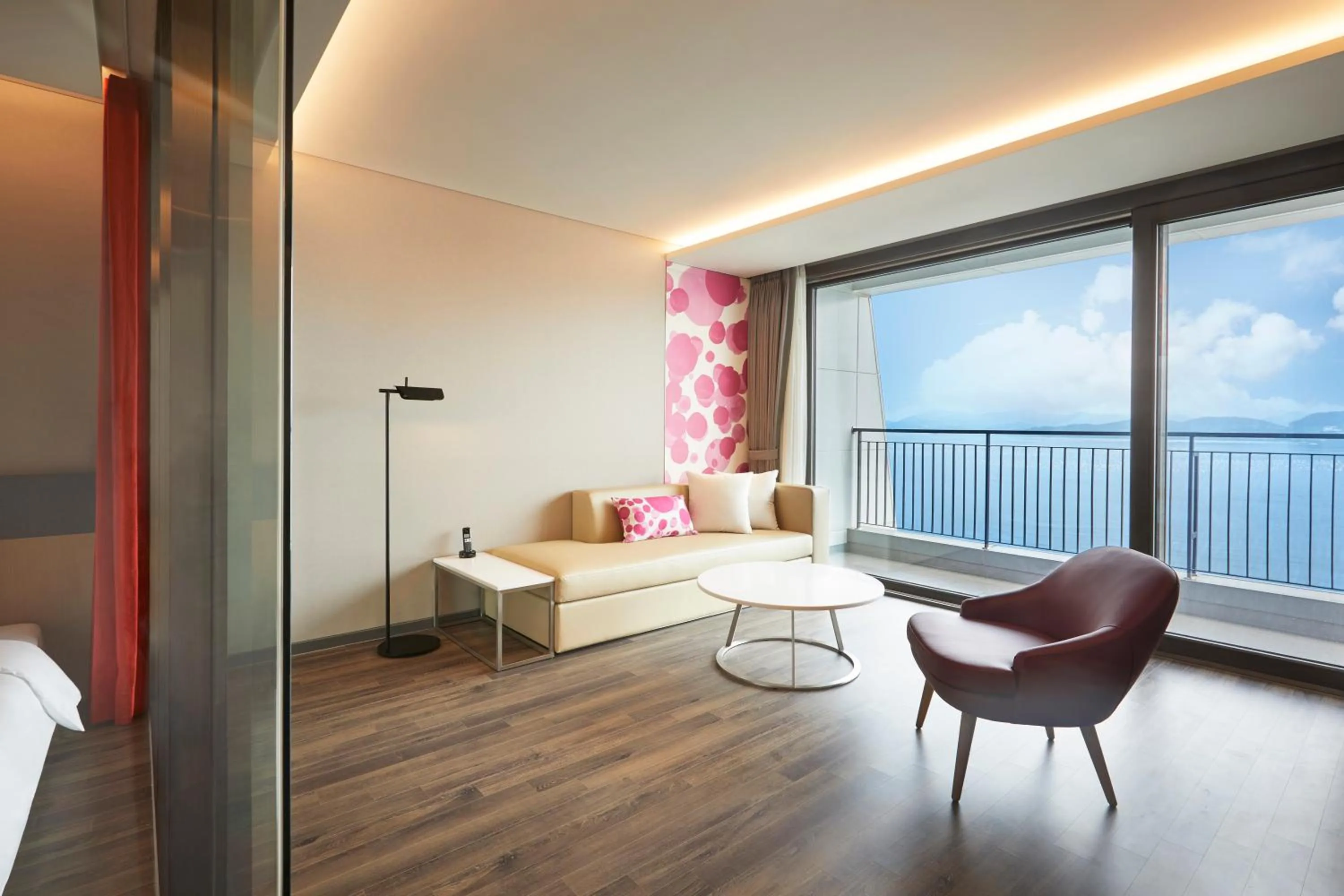 Bed in Yeosu Belle Mer