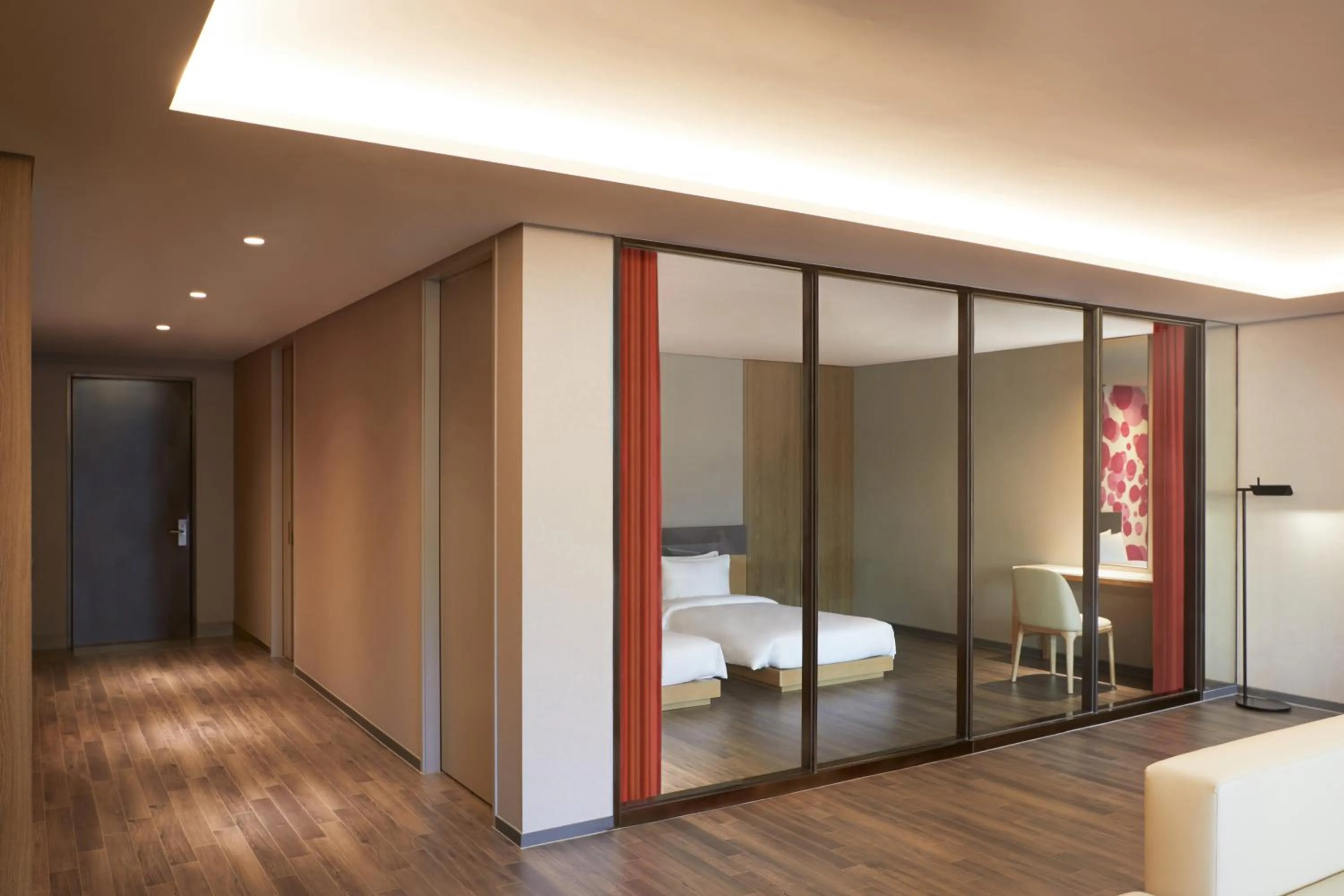 Bed in Yeosu Belle Mer