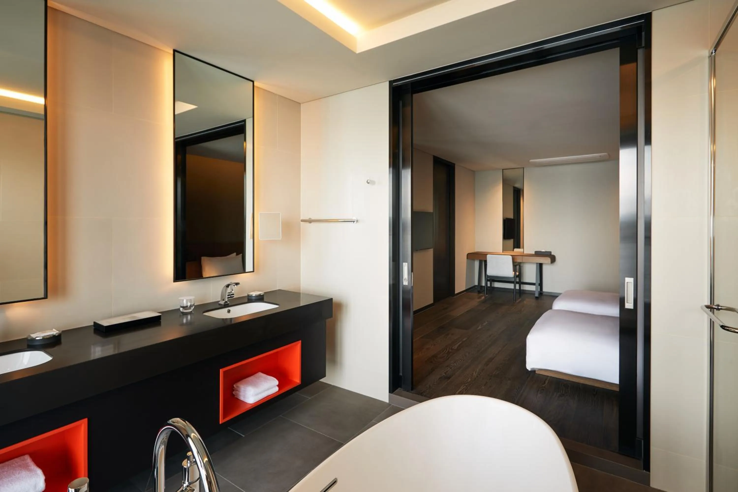 Bed in Yeosu Belle Mer