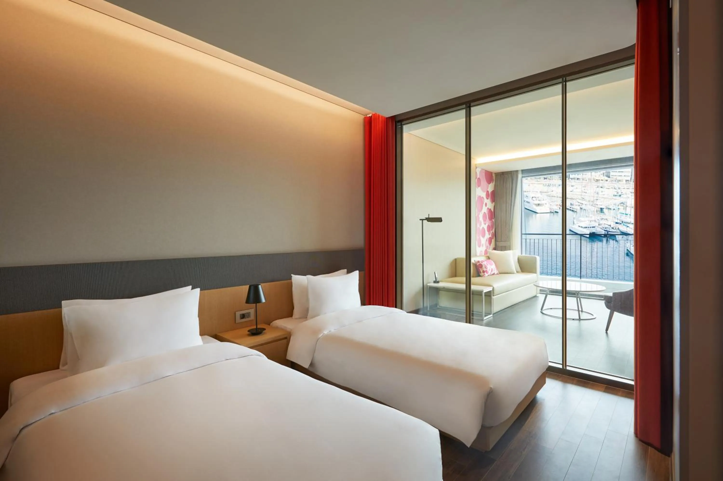 Bed in Yeosu Belle Mer