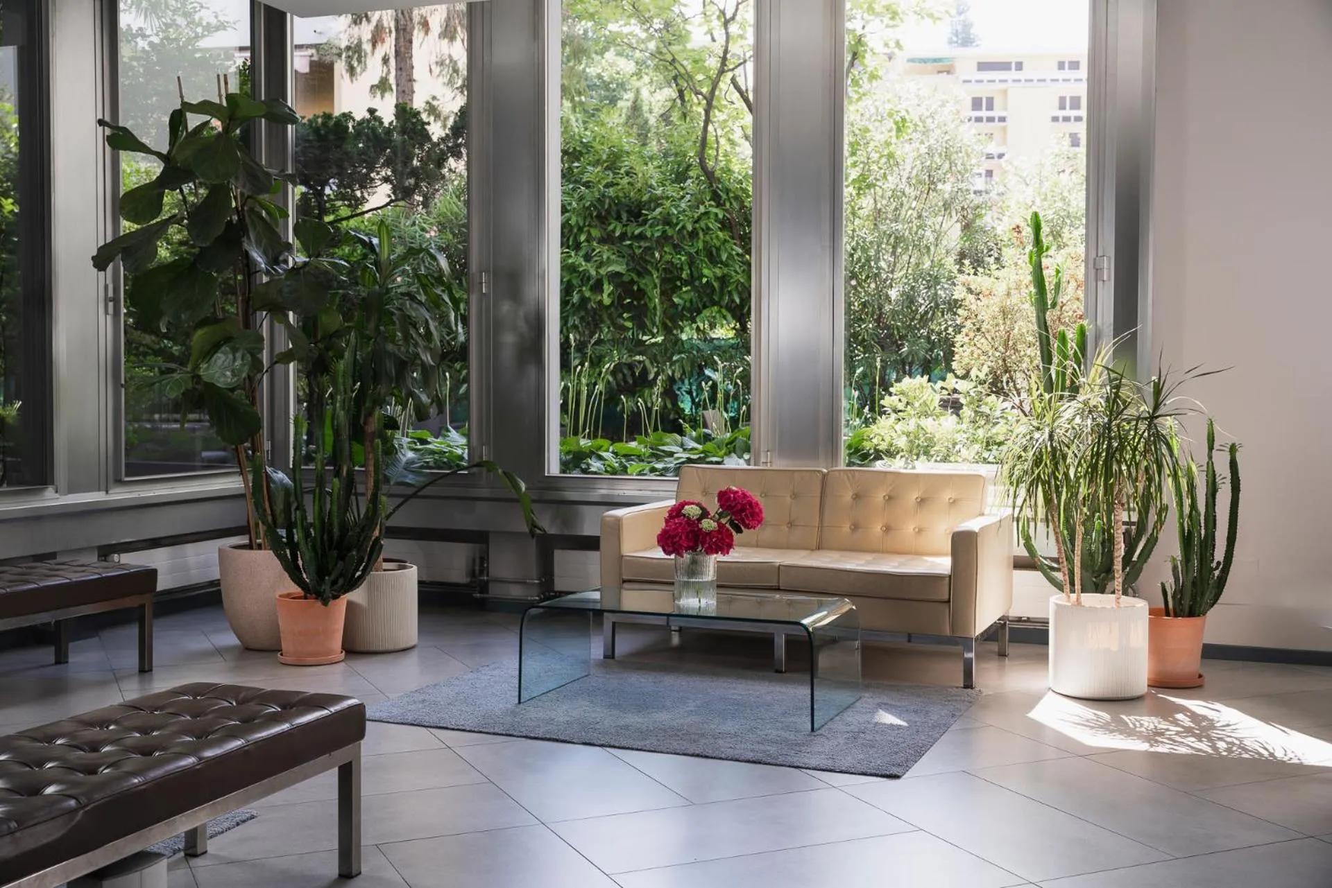 Lobby or reception in Hotel Admiral Lugano