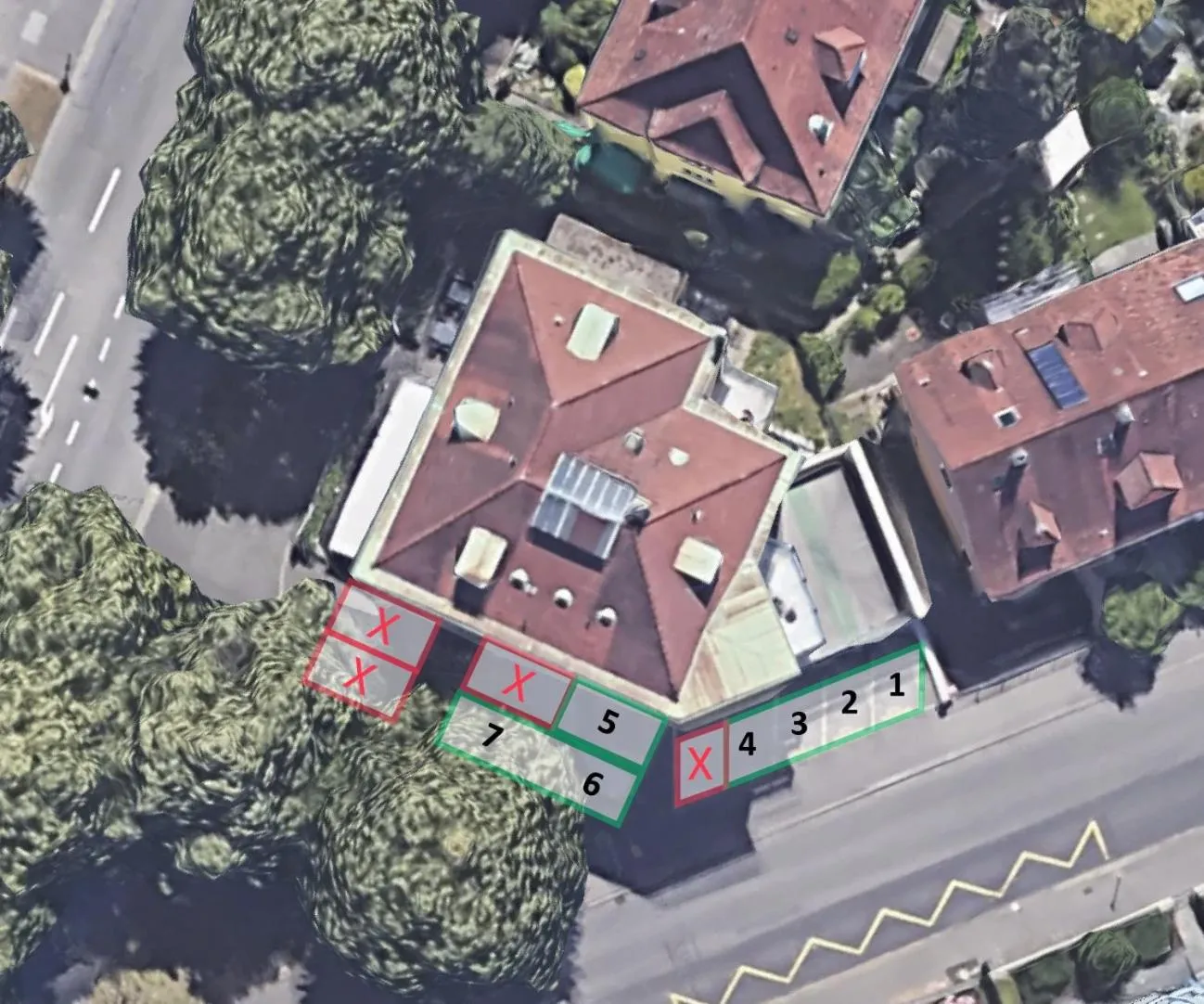 Bird's-eye View in BALEGRA City Hotel Basel Contactless Self Check-in