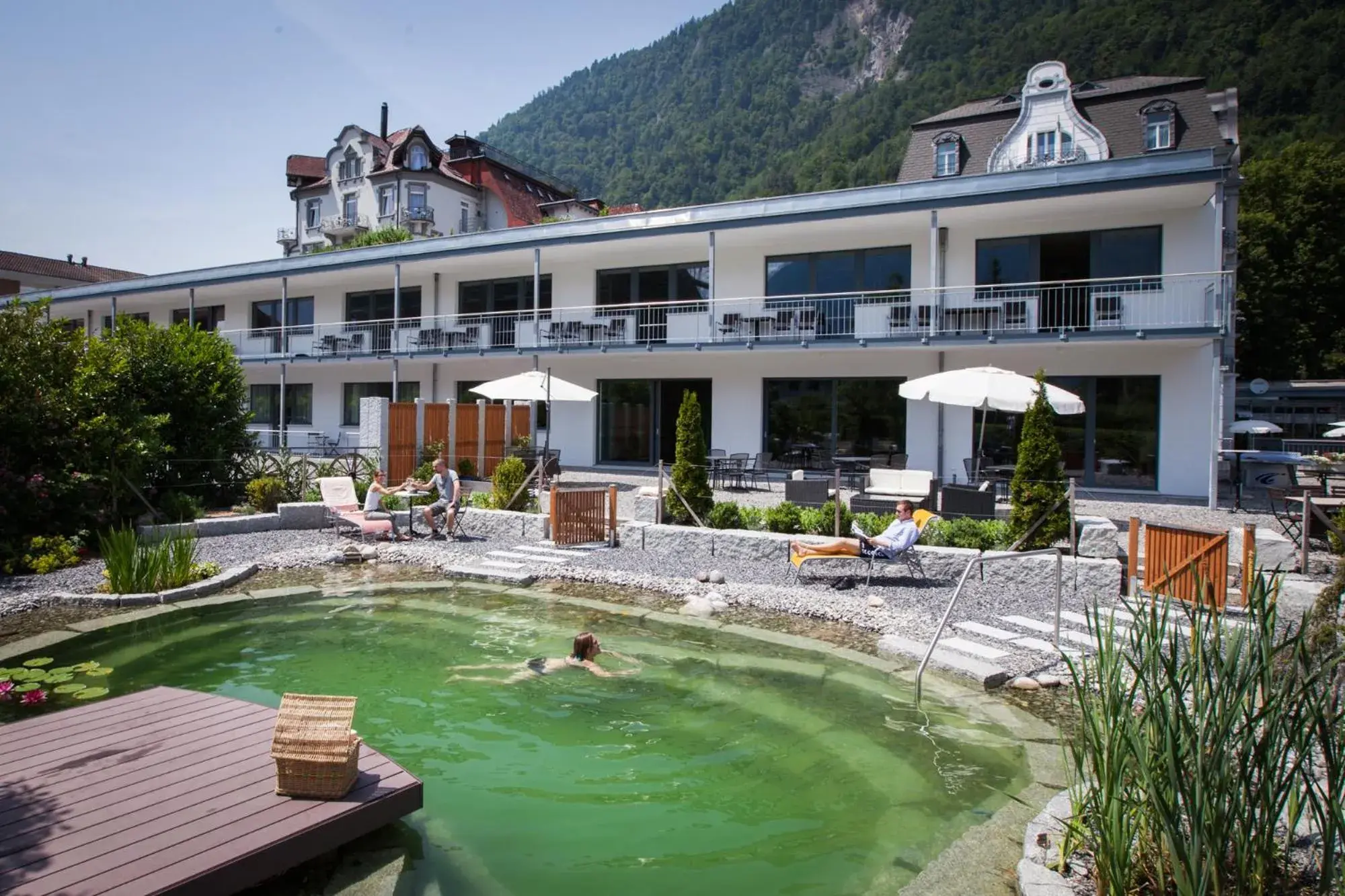 Garden, Swimming Pool in Carlton-Europe Vintage Adults Hotel