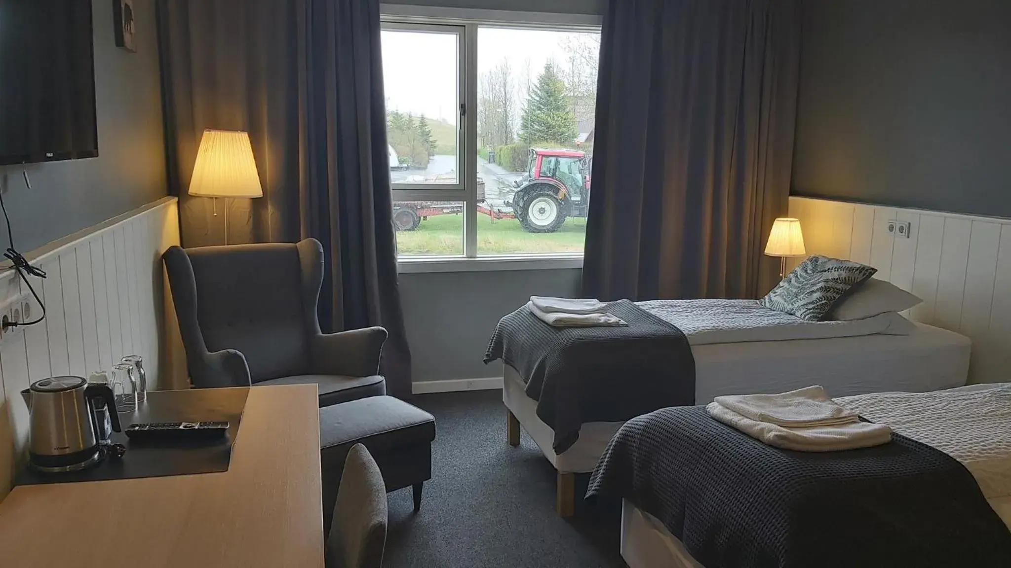 Superior Double or Twin Room in Hotel Kanslarinn Hella Superior Double or Twin Room in Hotel Kanslarinn Hella