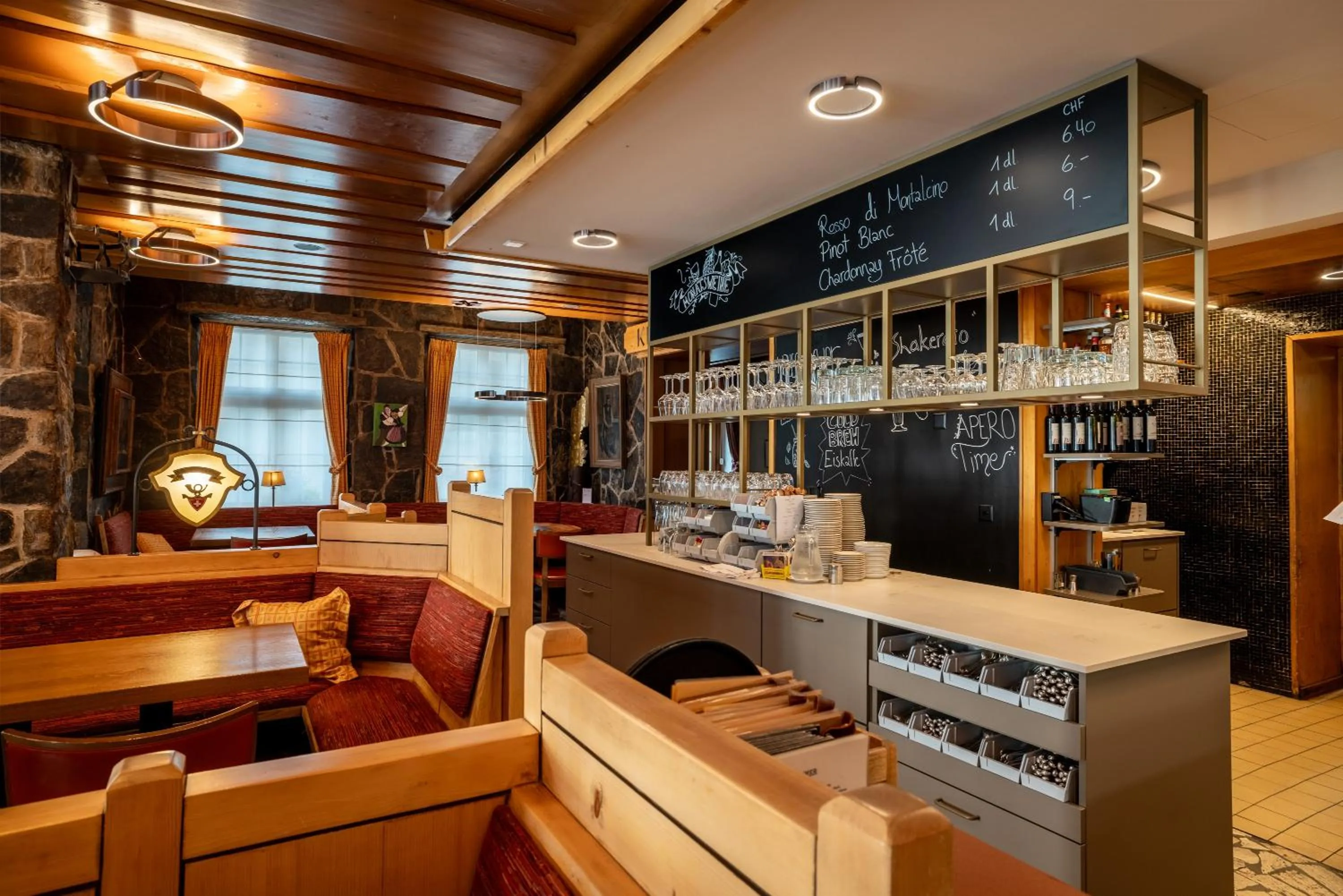 Restaurant/places to eat in Hotel Kreuz & Post Grindelwald