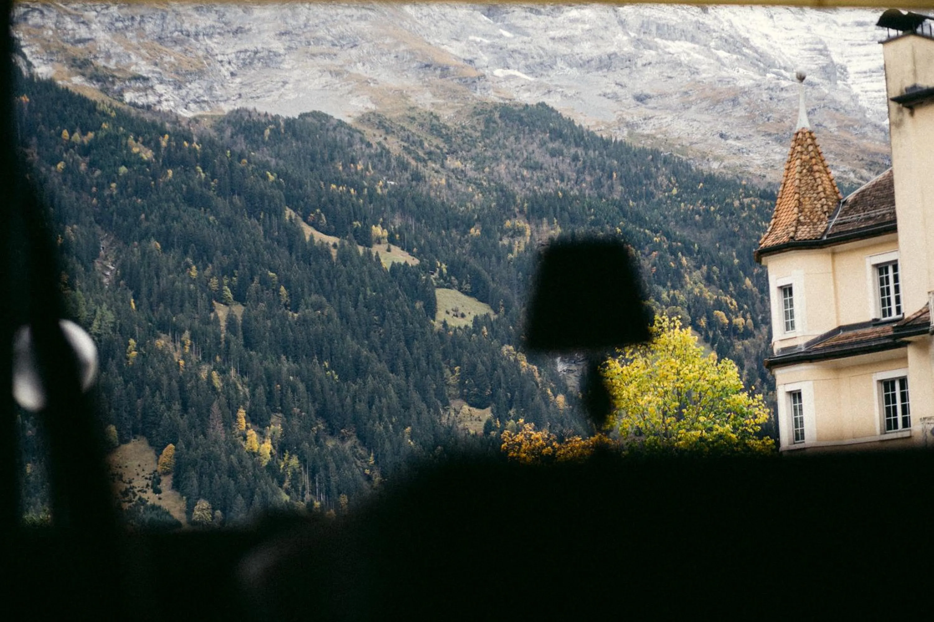 Mountain view in Hotel Kreuz & Post Grindelwald