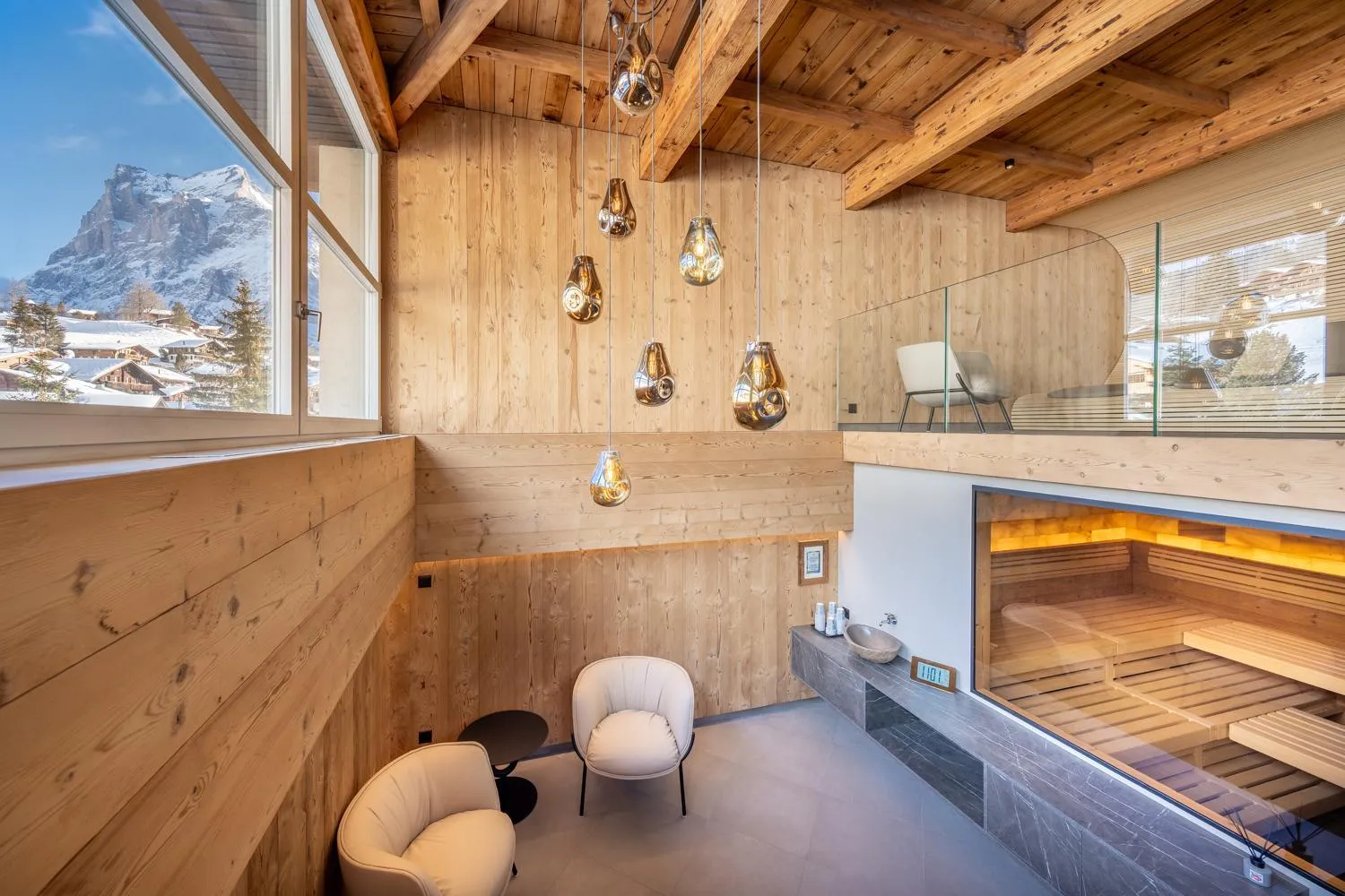 Spa and wellness centre/facilities in Hotel Kreuz & Post Grindelwald