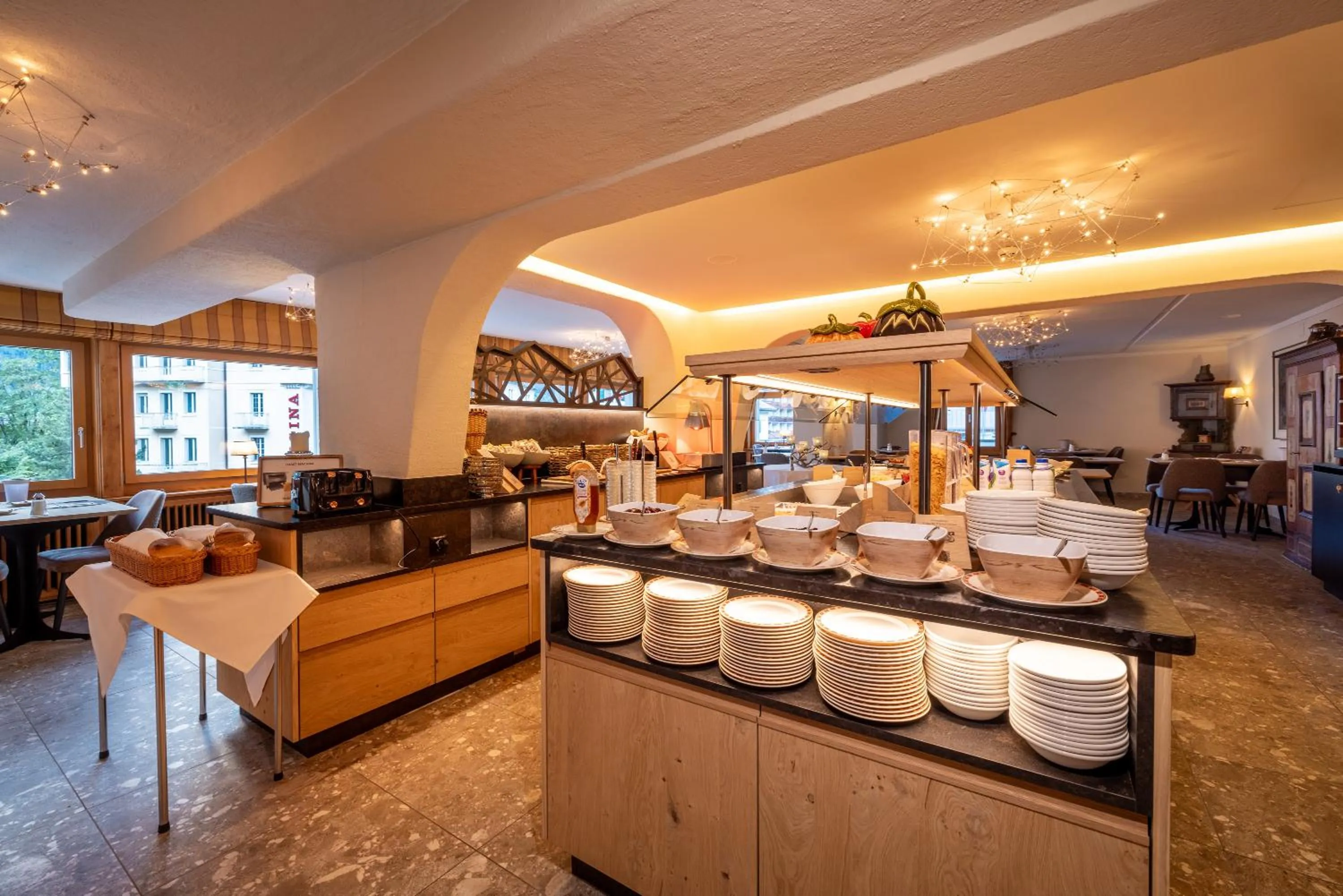 Restaurant/places to eat in Hotel Kreuz & Post Grindelwald