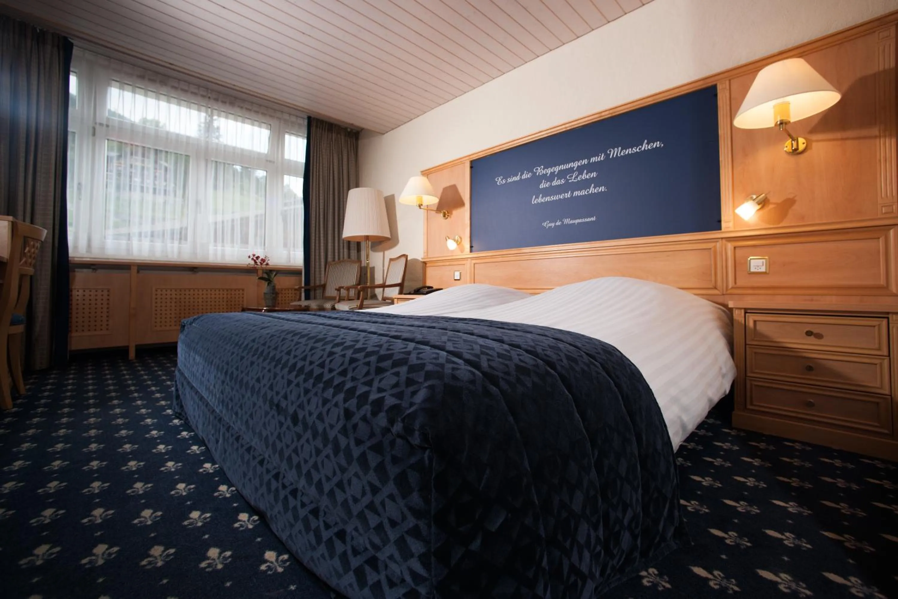 Bed in Hotel Kreuz & Post Grindelwald