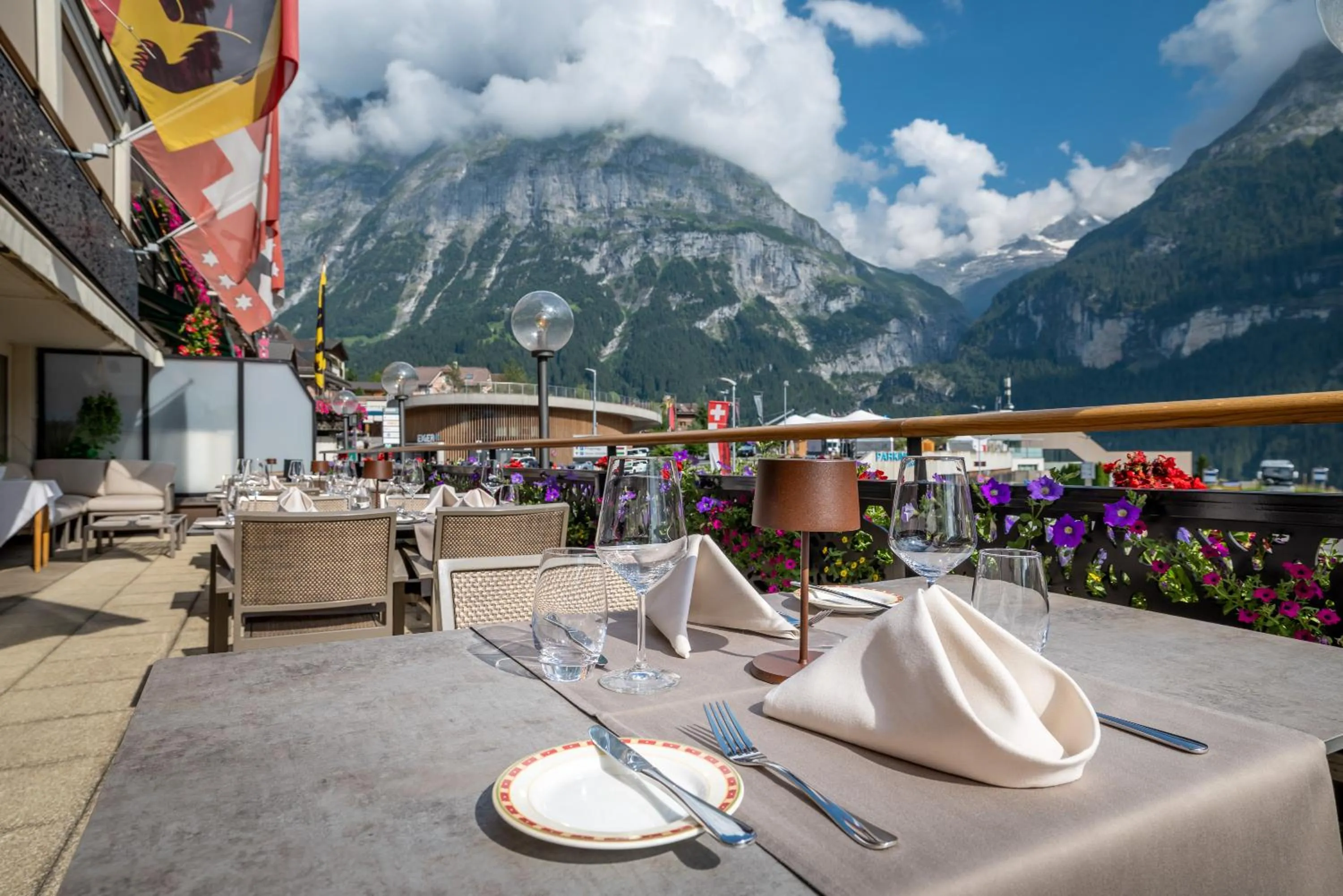 Breakfast in Hotel Kreuz & Post Grindelwald