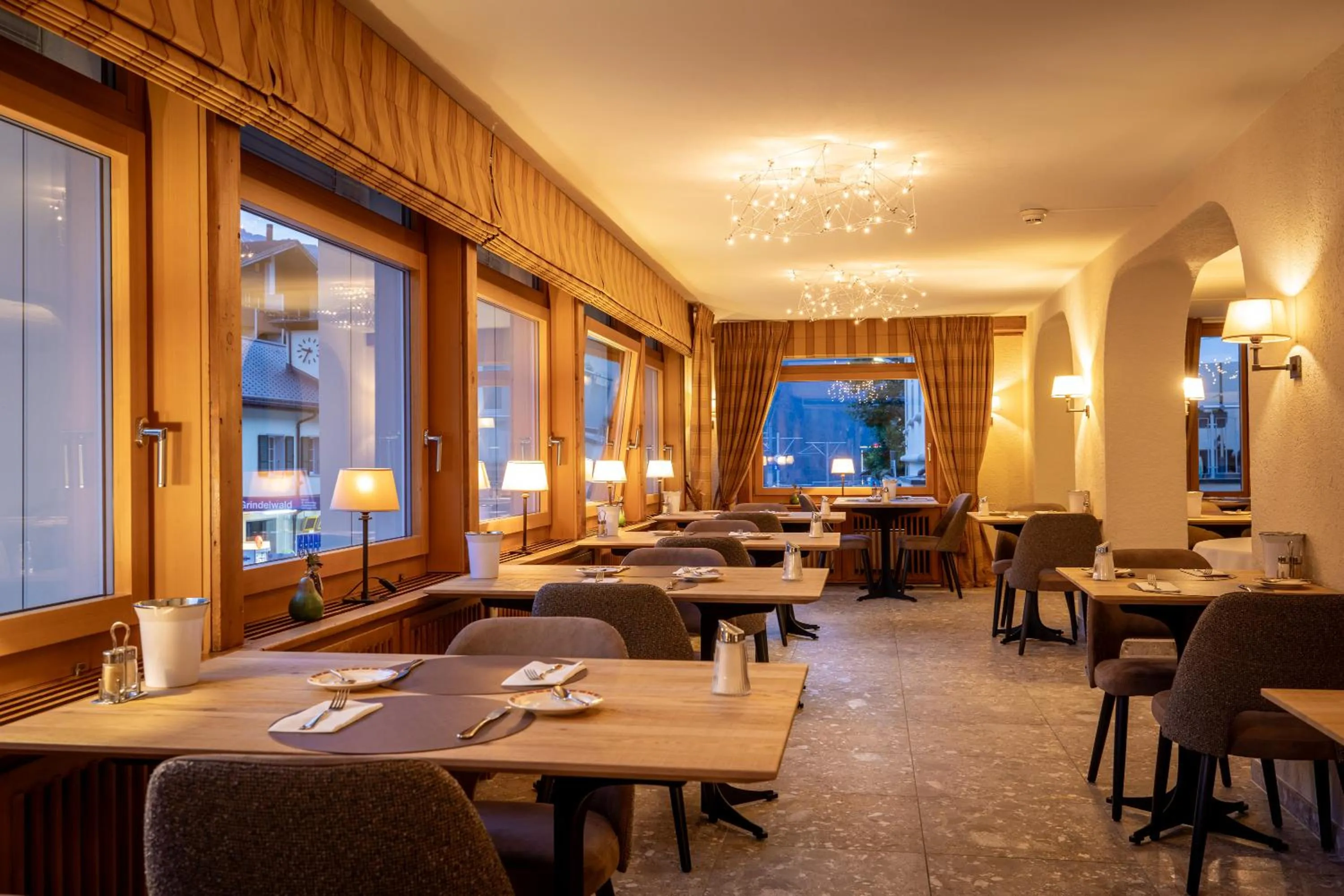 Restaurant/places to eat in Hotel Kreuz & Post Grindelwald