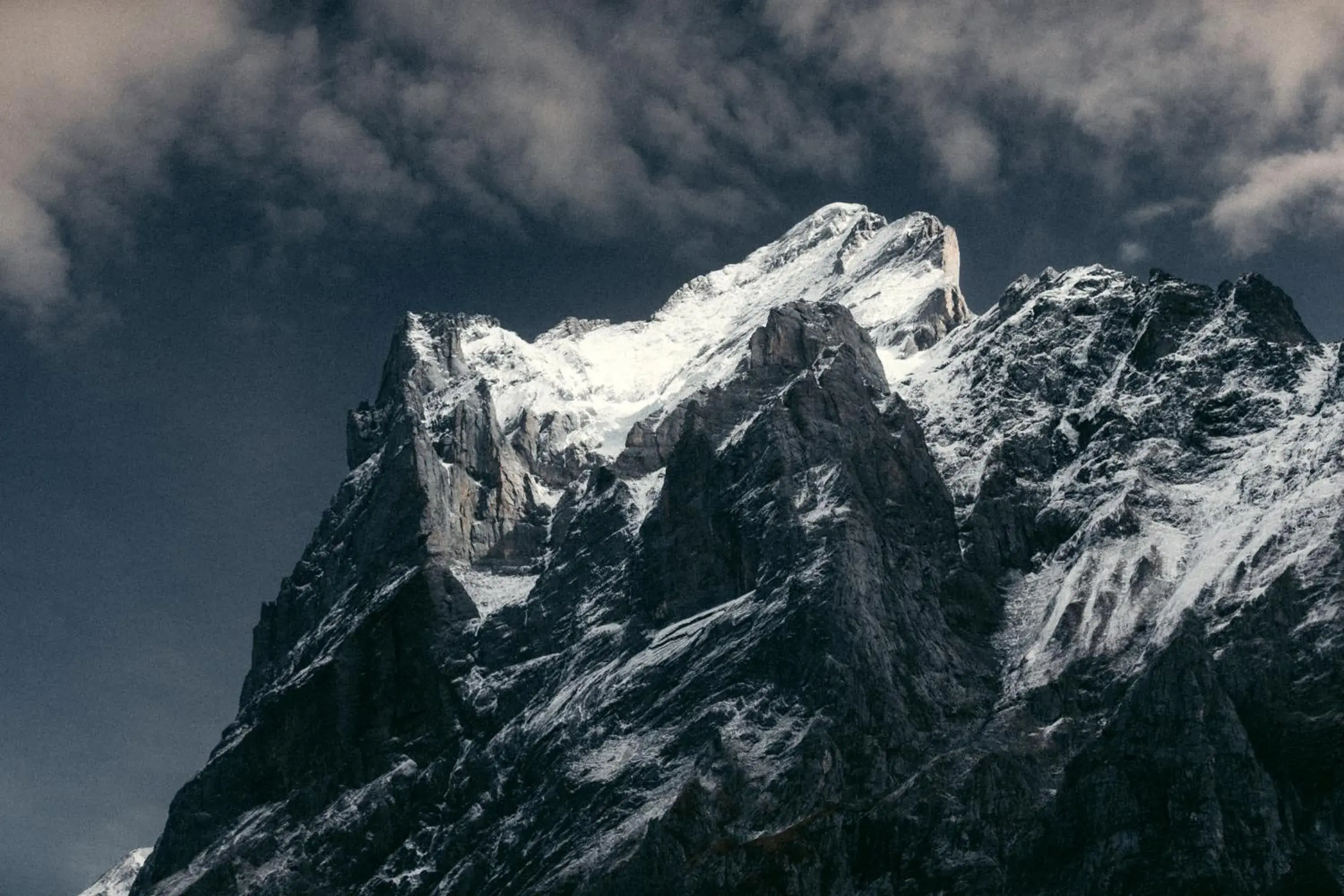 Mountain view in Hotel Kreuz & Post Grindelwald Mountain view in Hotel Kreuz & Post Grindelwald