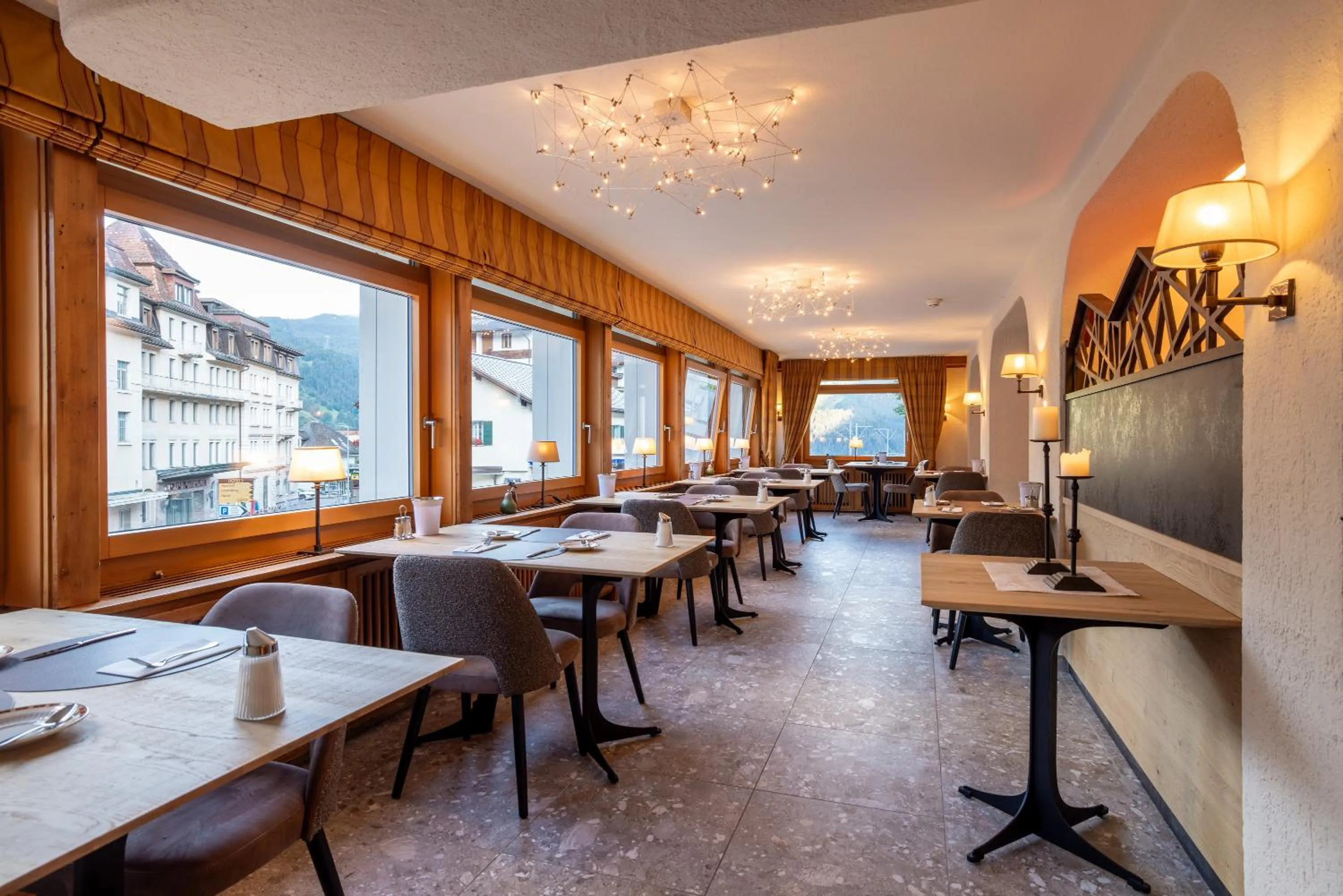 Restaurant/places to eat in Hotel Kreuz & Post Grindelwald