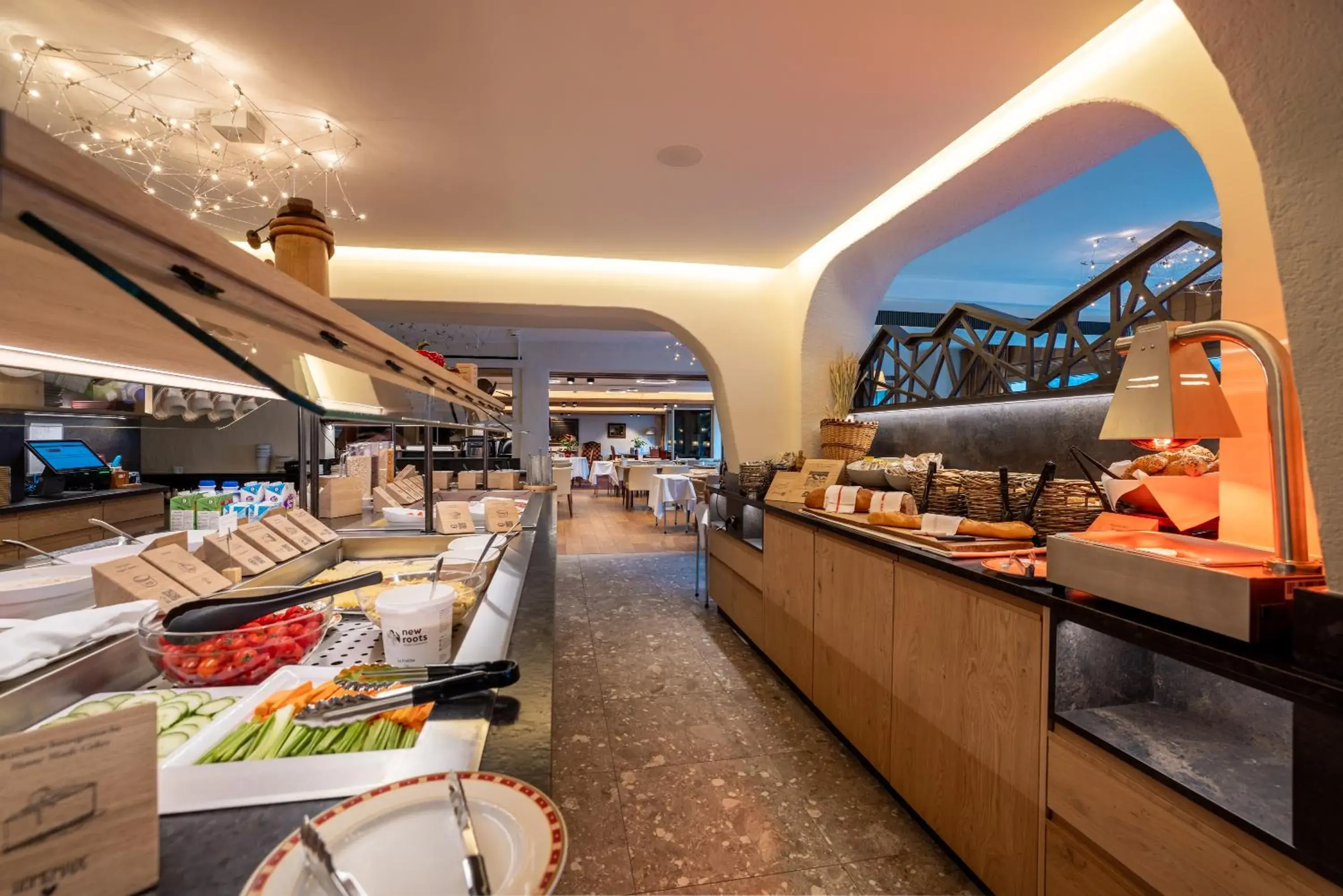 Buffet breakfast in Hotel Kreuz & Post Grindelwald Buffet breakfast in Hotel Kreuz & Post Grindelwald