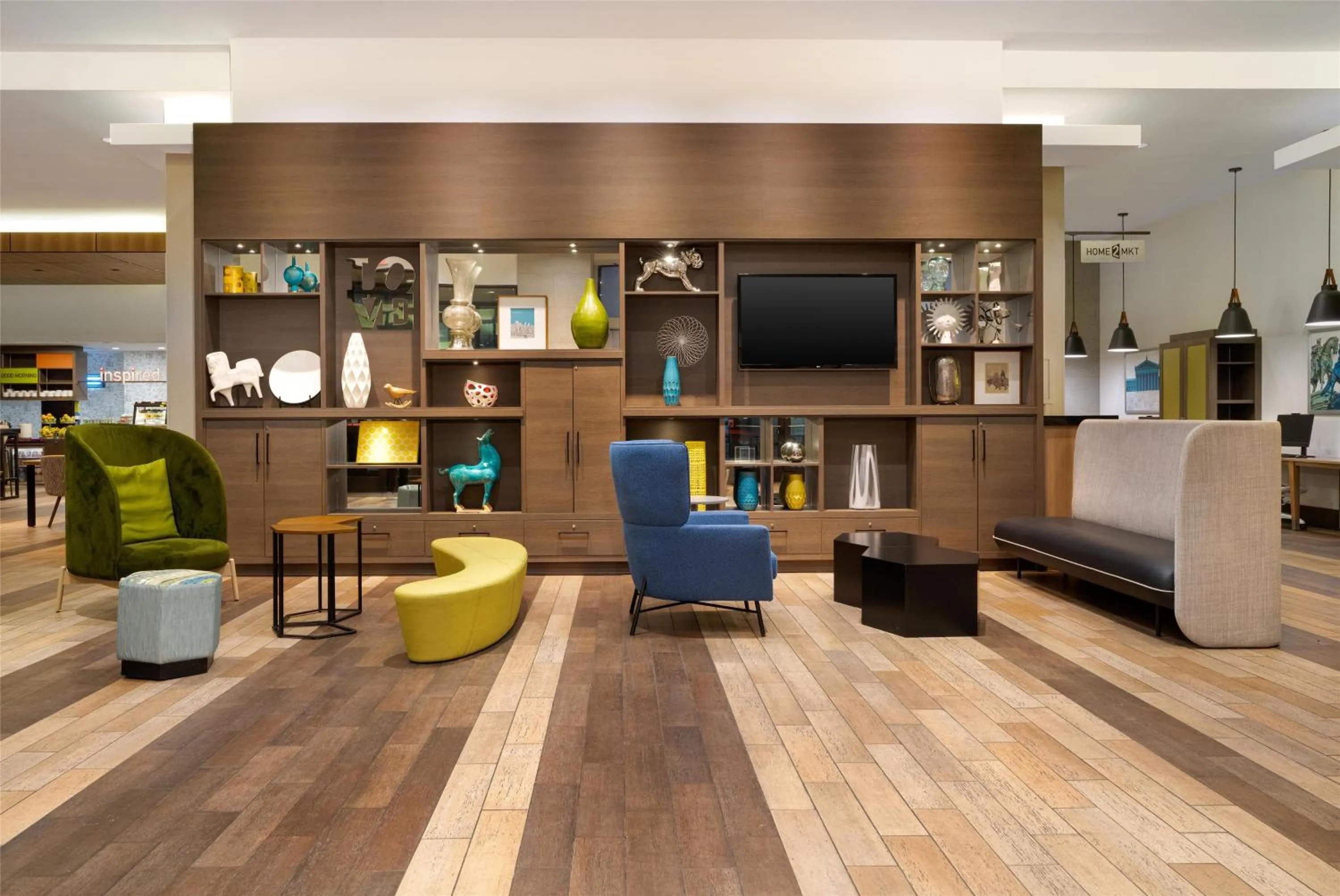 Lobby or reception in Home2 Suites by Hilton Philadelphia Convention Center