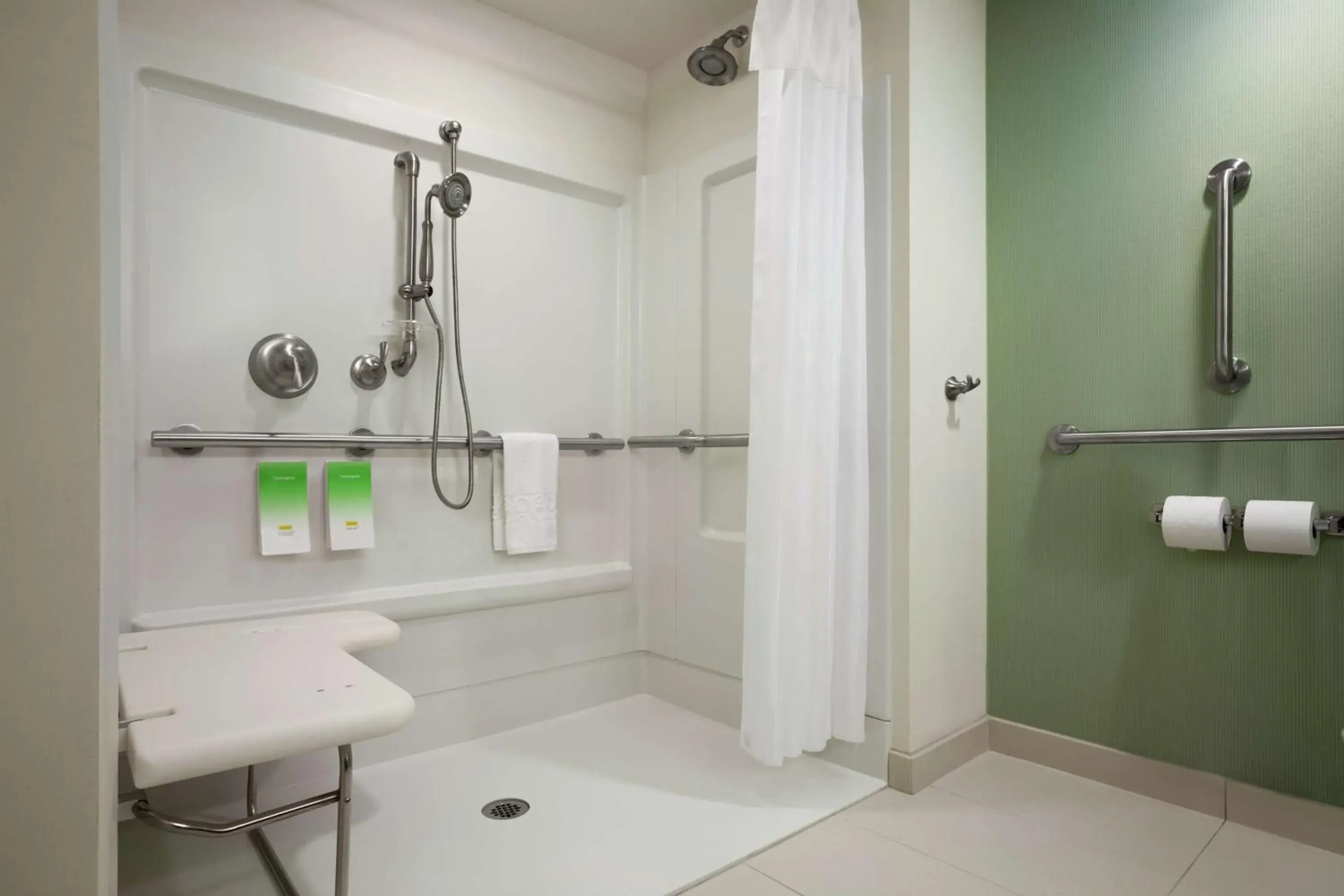 Bathroom in Home2 Suites by Hilton Philadelphia Convention Center Bathroom in Home2 Suites by Hilton Philadelphia Convention Center