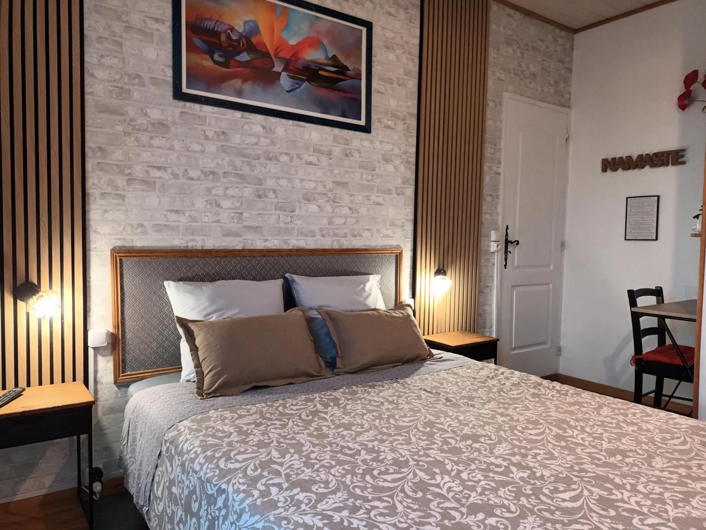 Bed in Le Clos des Passiflores