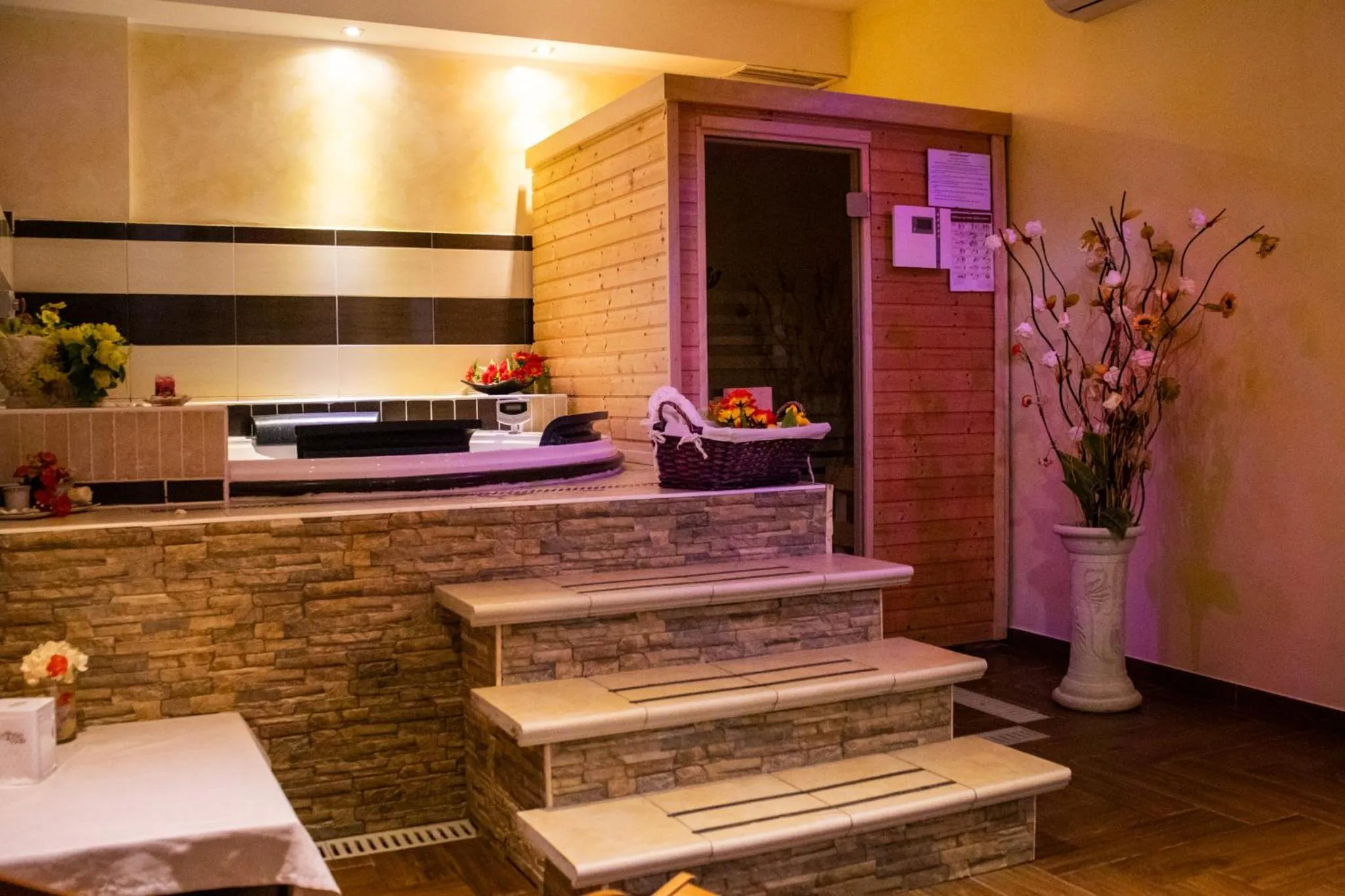 Sauna in Hotel Paradiso