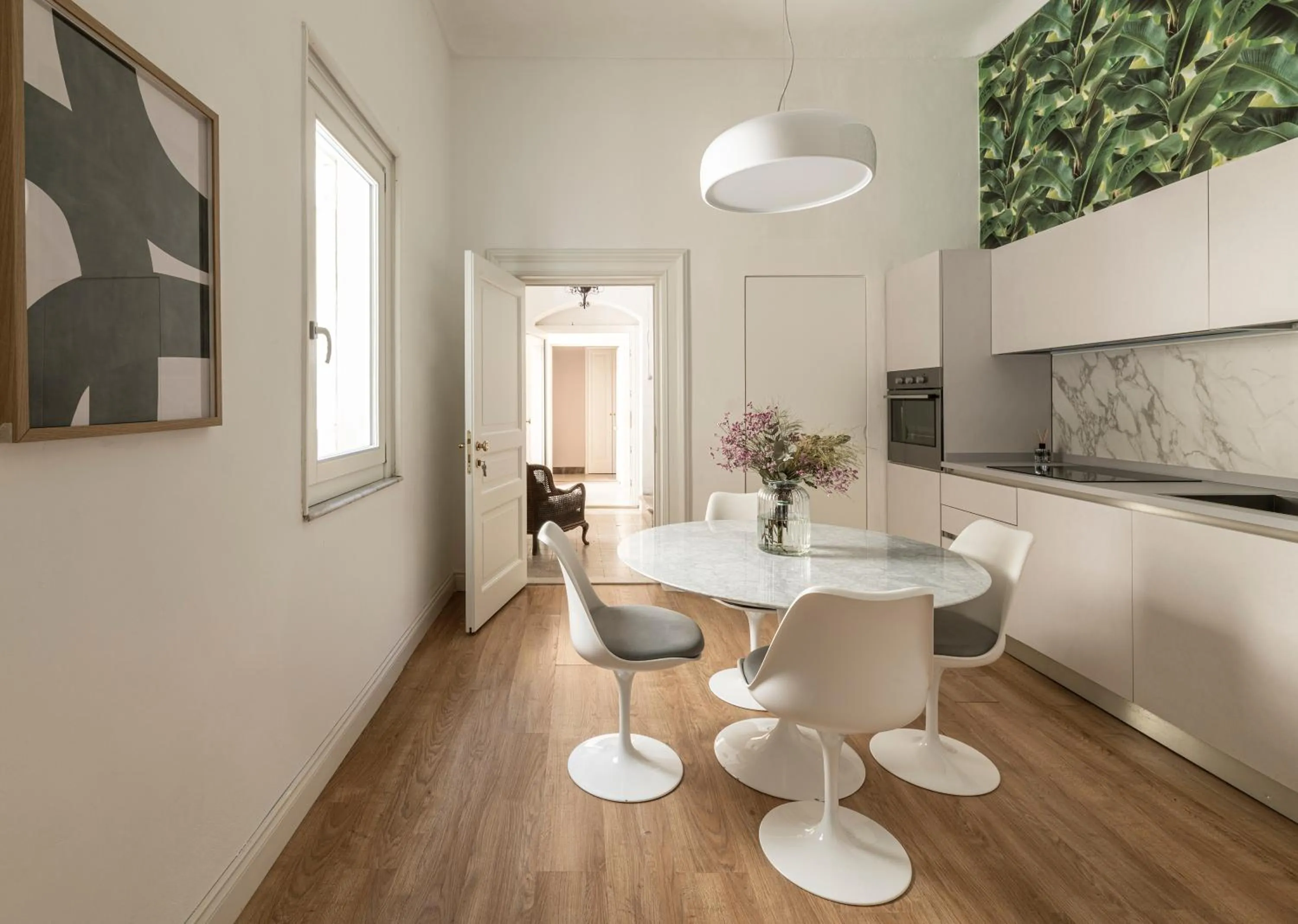 Kitchen or kitchenette in La Dépendance Hotel