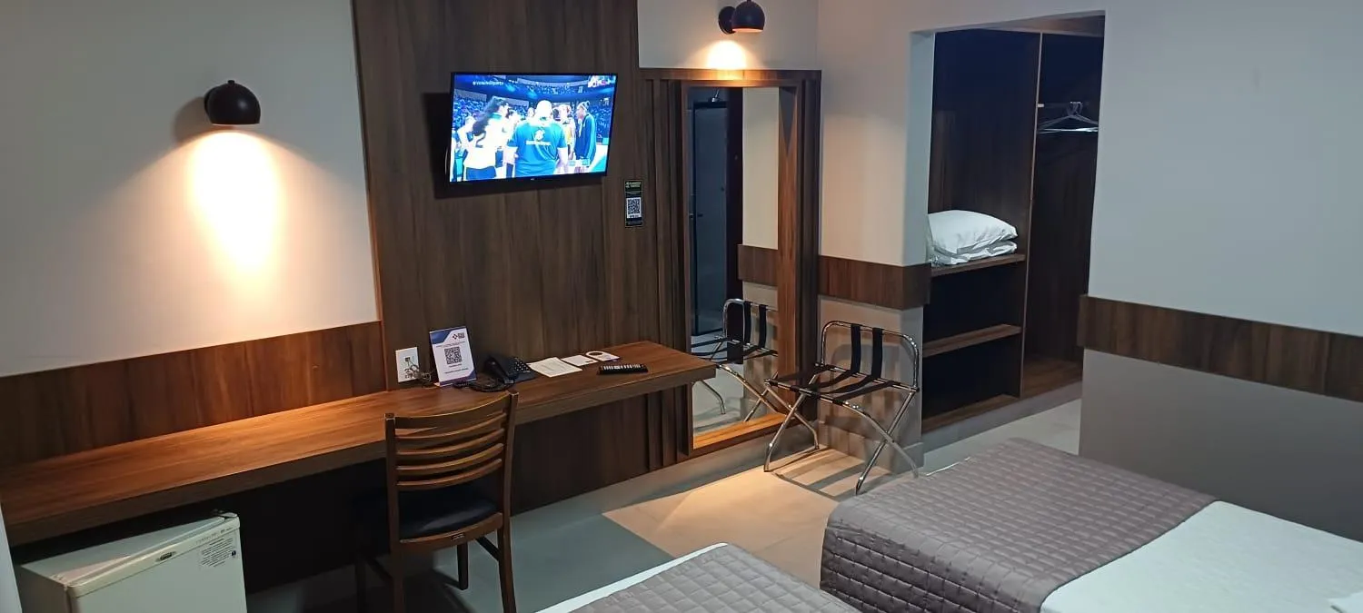 Bed in Cristal Palace Hotel