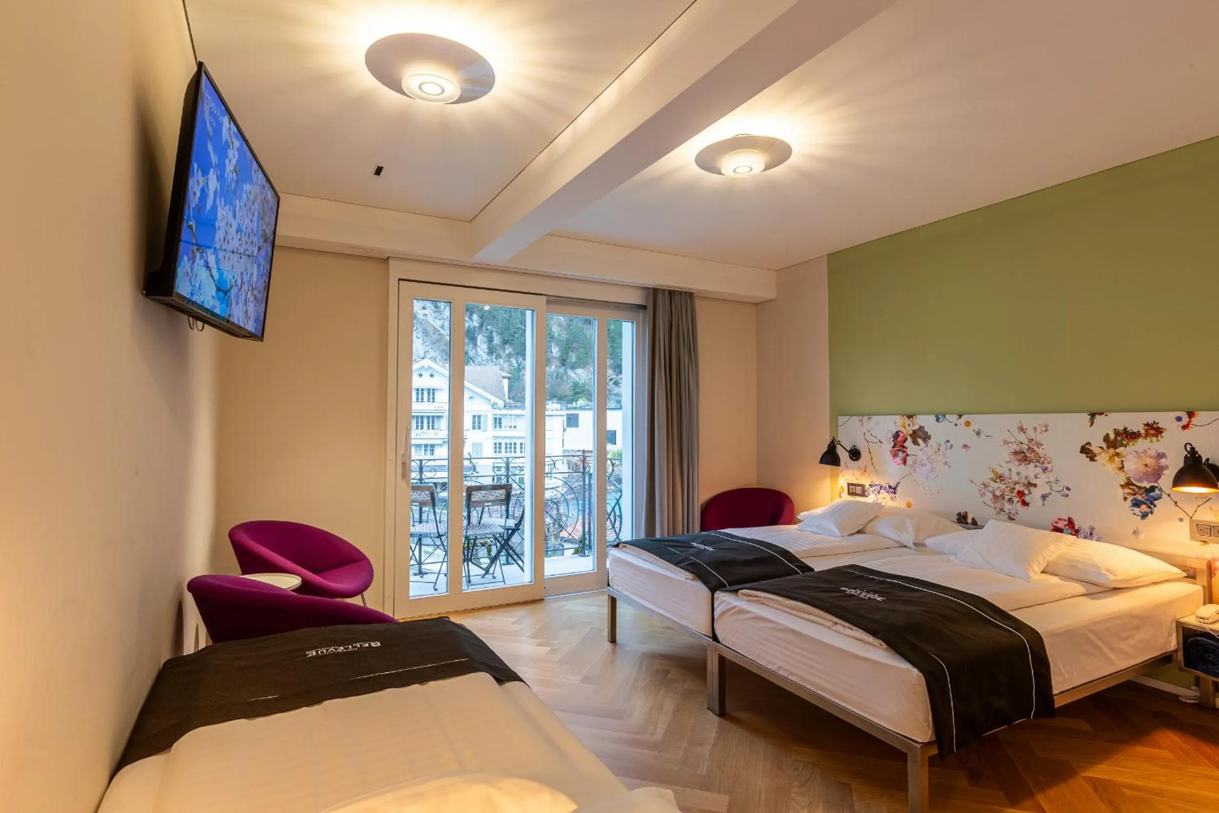 Photo of the whole room, Bed in Boutique Hotel Bellevue